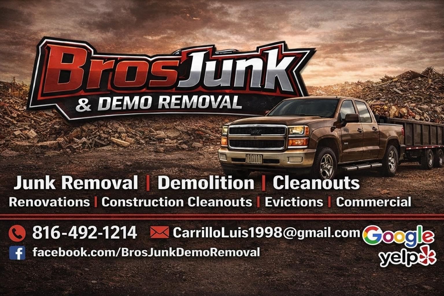 All Photos for Bros Junk & Demo Removal in Kansas City, MO