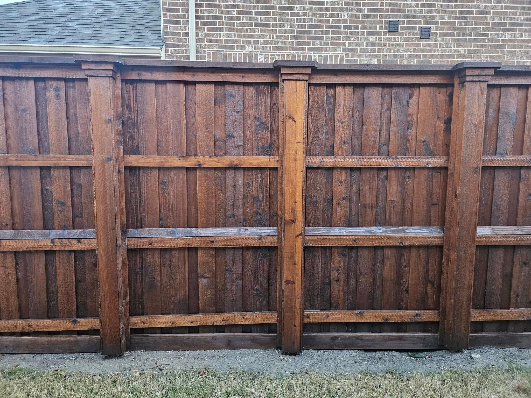 All Photos for Armor Fence Staining in Highland Village, TX