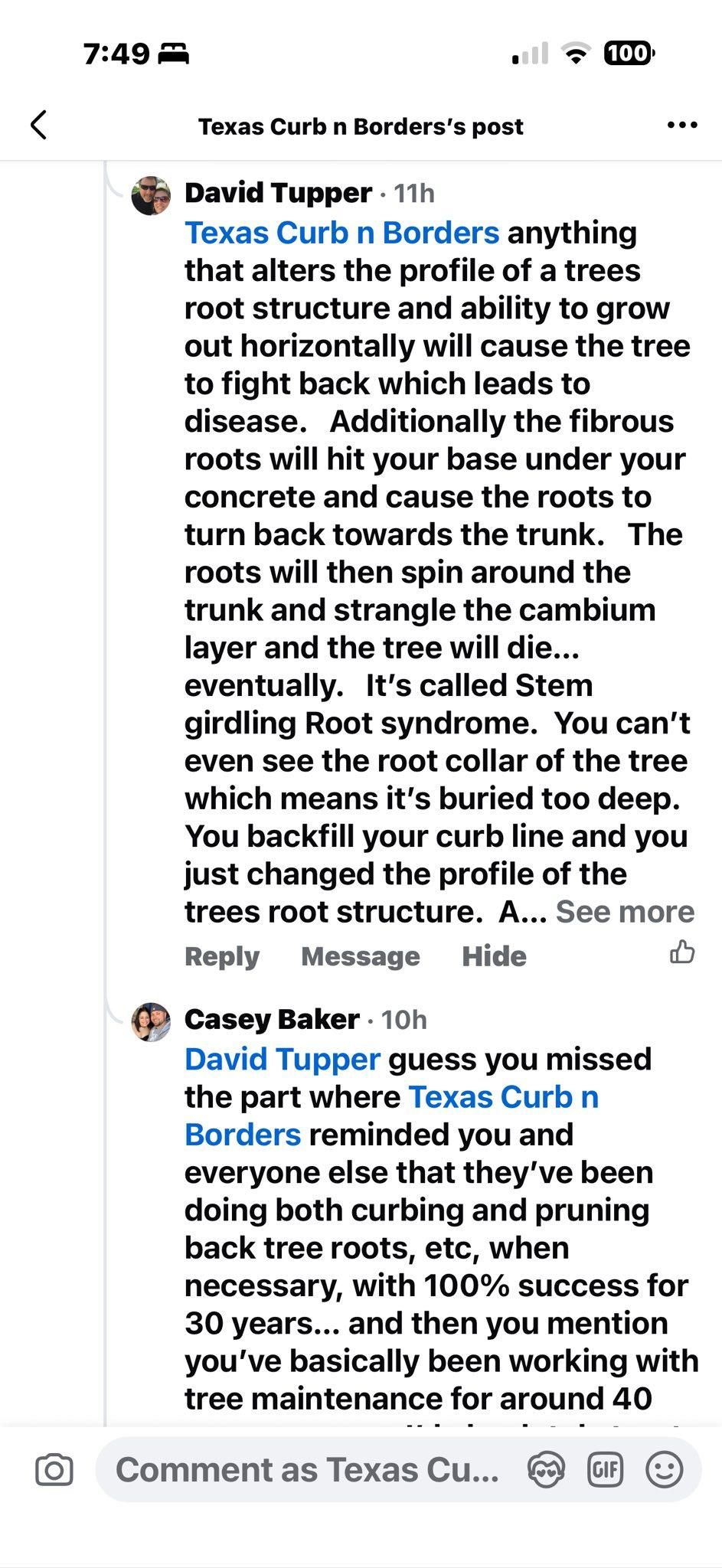  for Texas Curb N Borders in Houston, TX