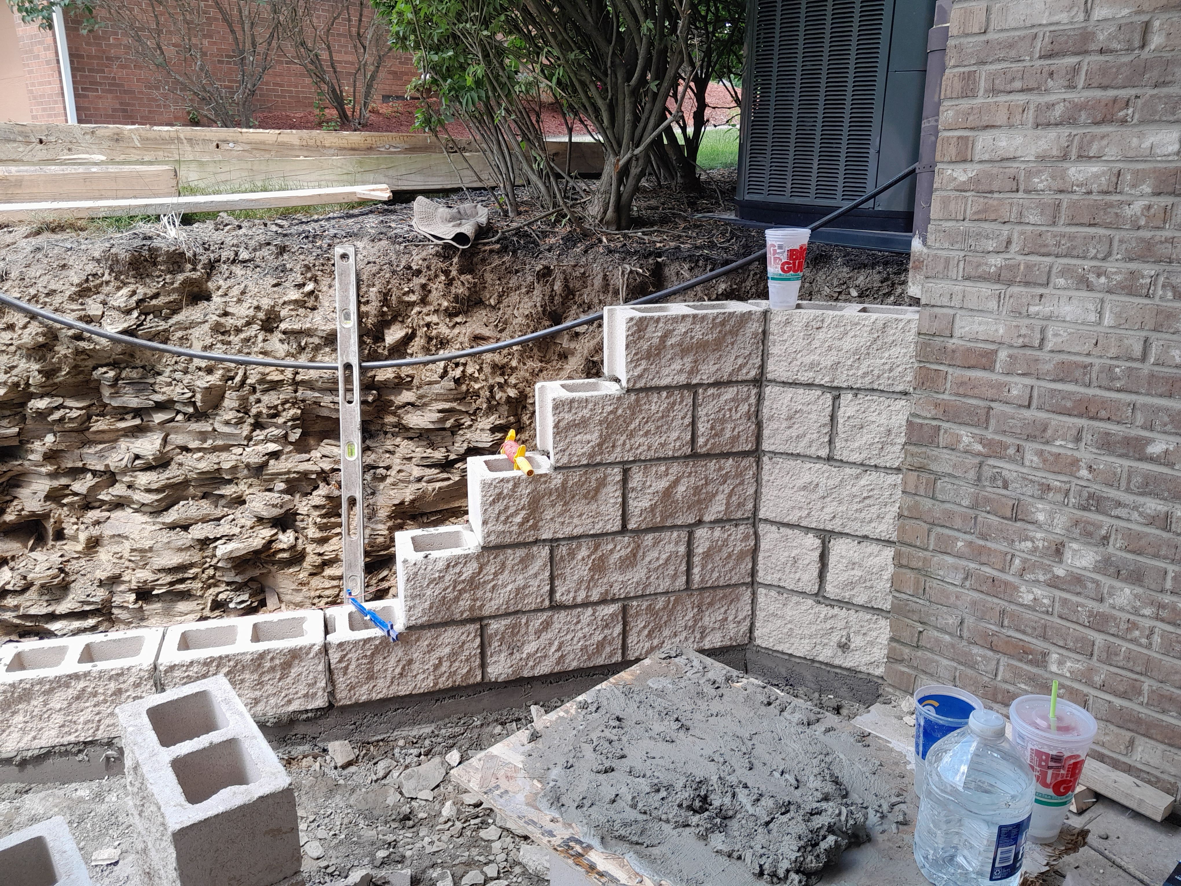 Retaining Wall  for Joseph Little Home Improvements in Pittsburgh, PA