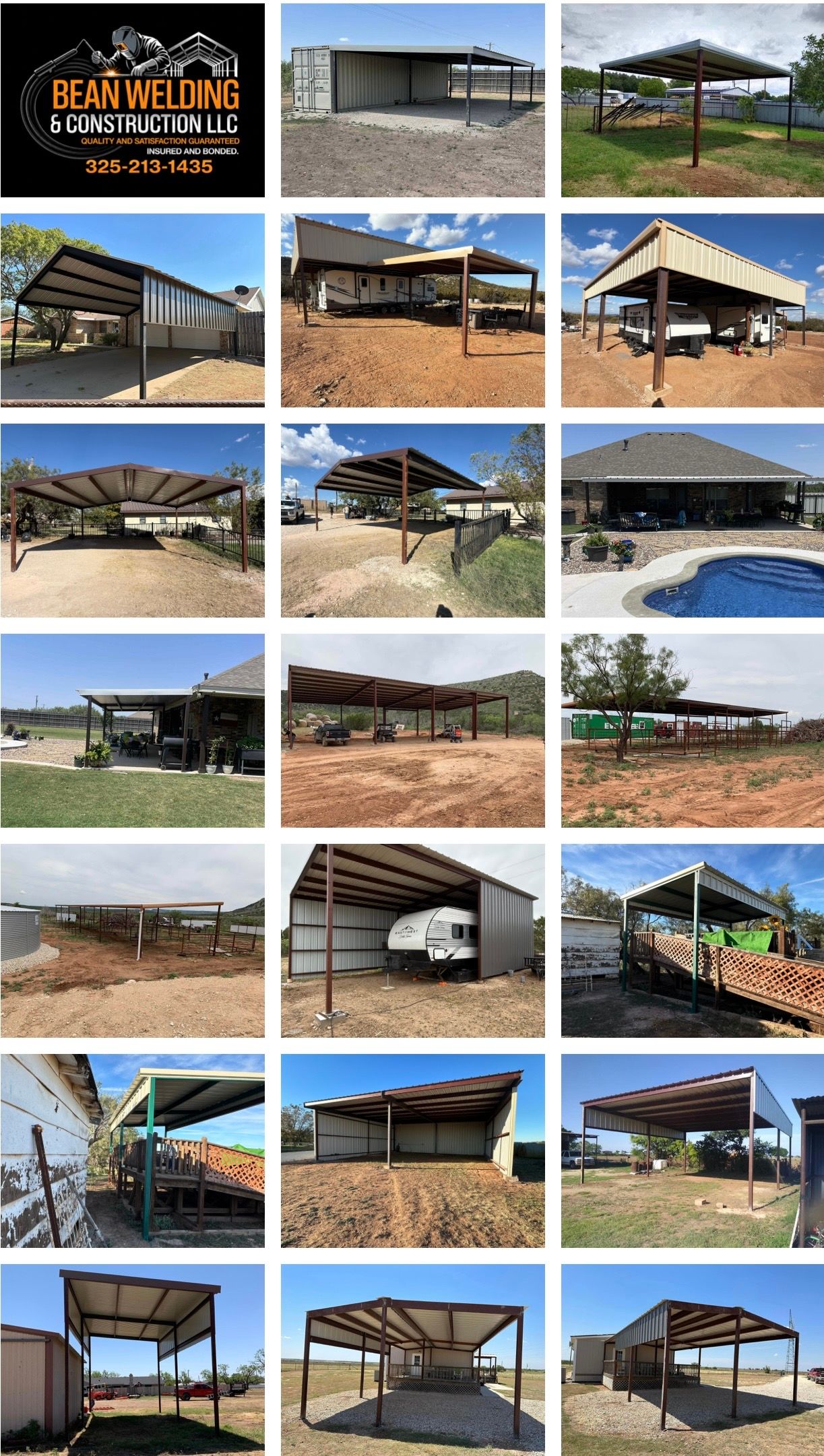  for Bean Welding & Construction LLC in Ballinger, TX