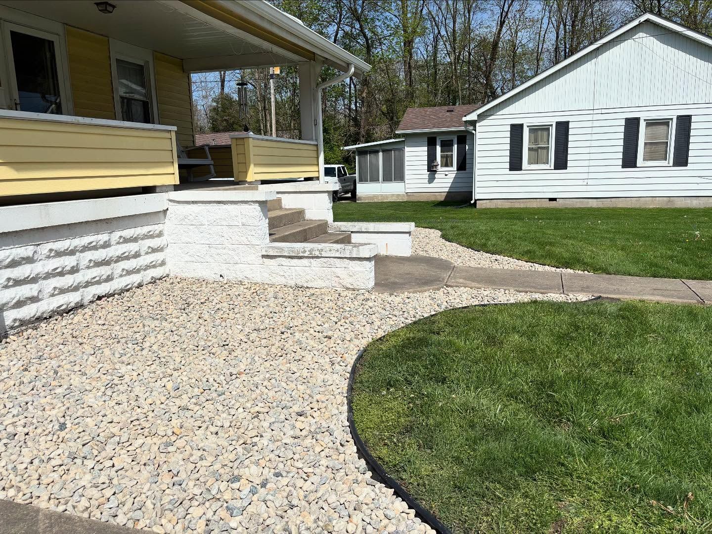 Hardscaping Landscaping for Blue Cardinal Outdoor Living Construction in Kokomo, IN