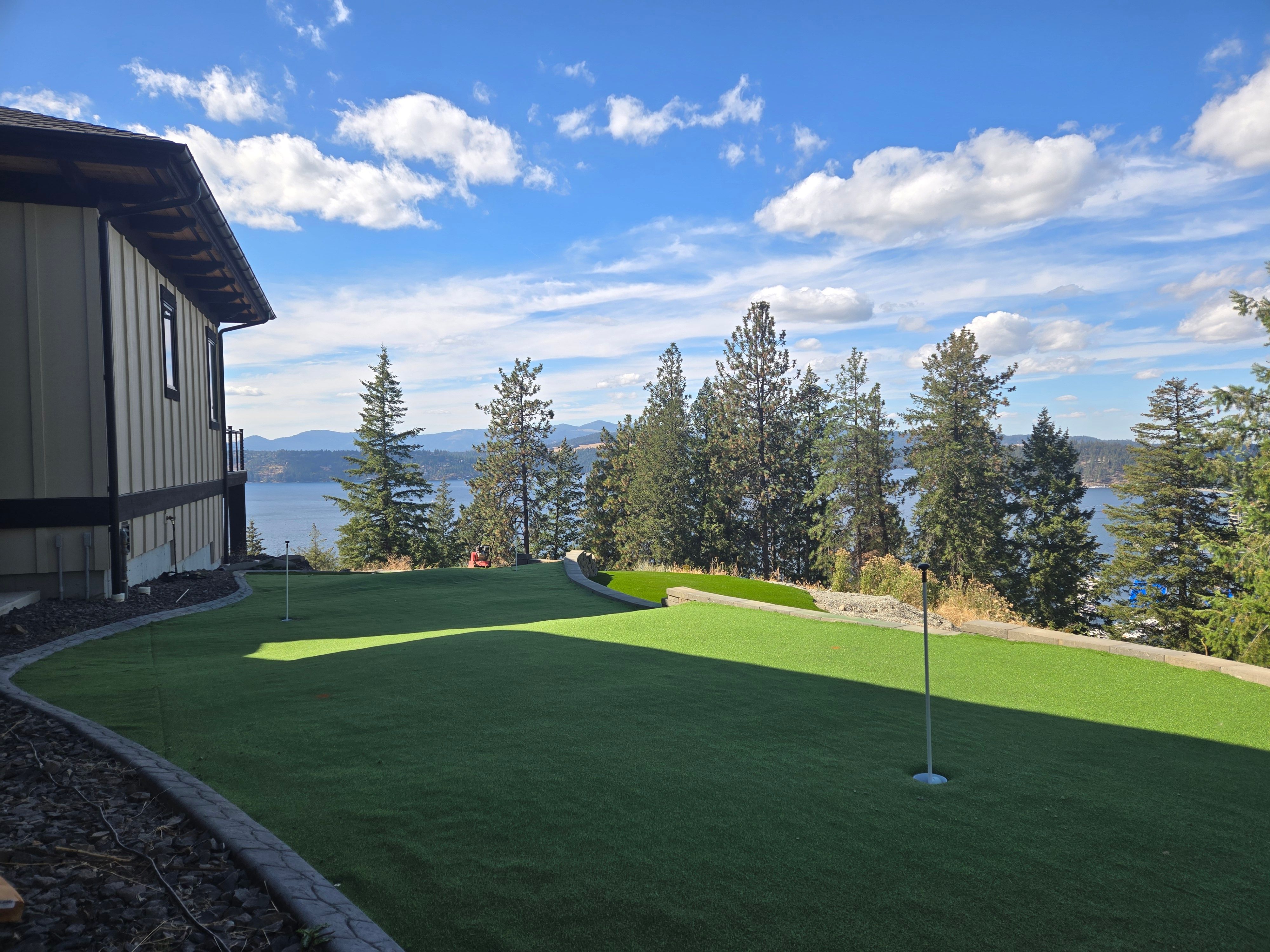 Putting Green  for Ida-Home Hardscapes in Coeur d'Alene, ID