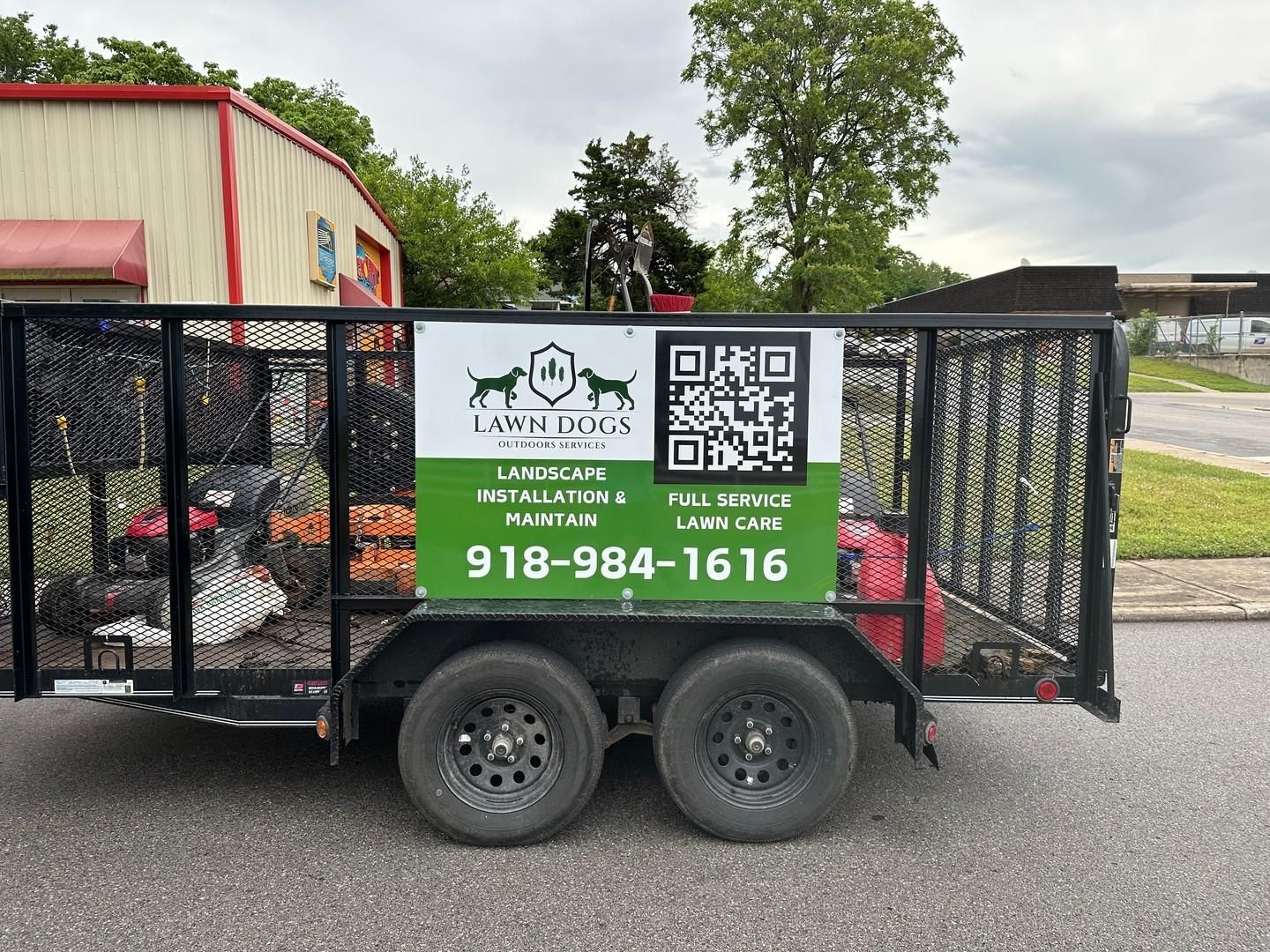 instagram for Lawn Dogs Outdoors Services in Sand Springs, OK