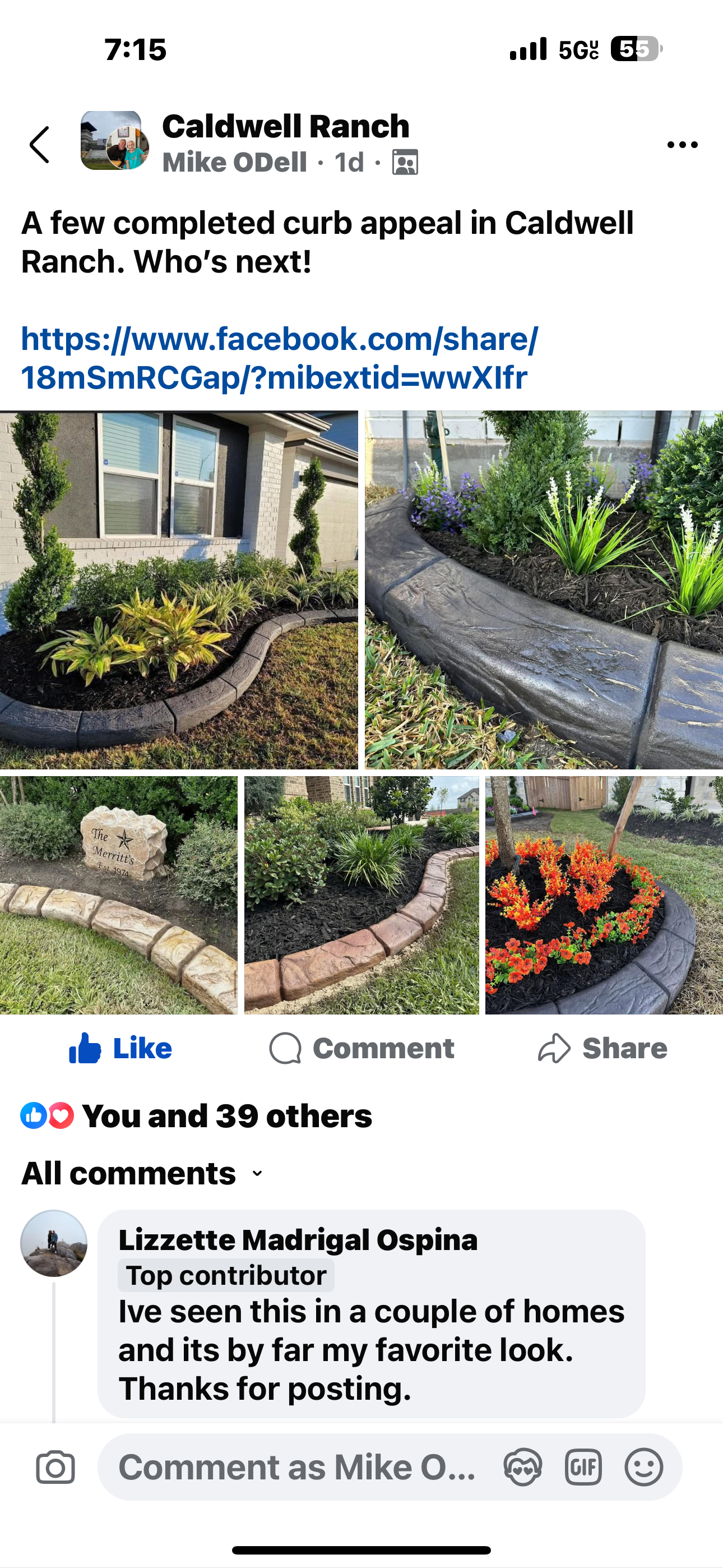  for Texas Curb N Borders in Houston, TX