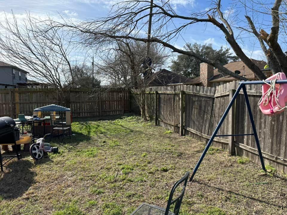 Mowing for Allen Lawn Care in Taylor, Texas