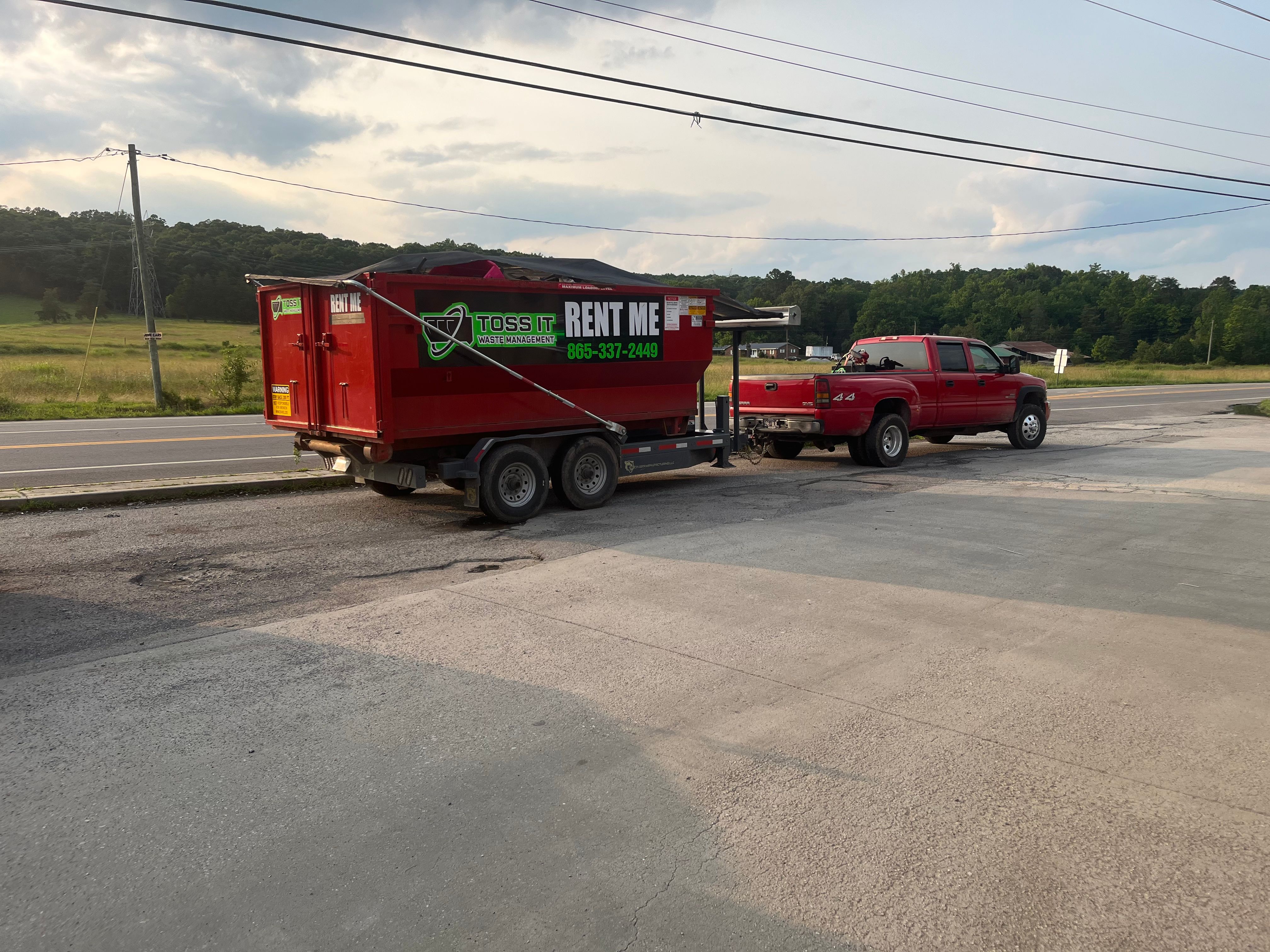  for Toss It Waste LLC in Harriman, TN