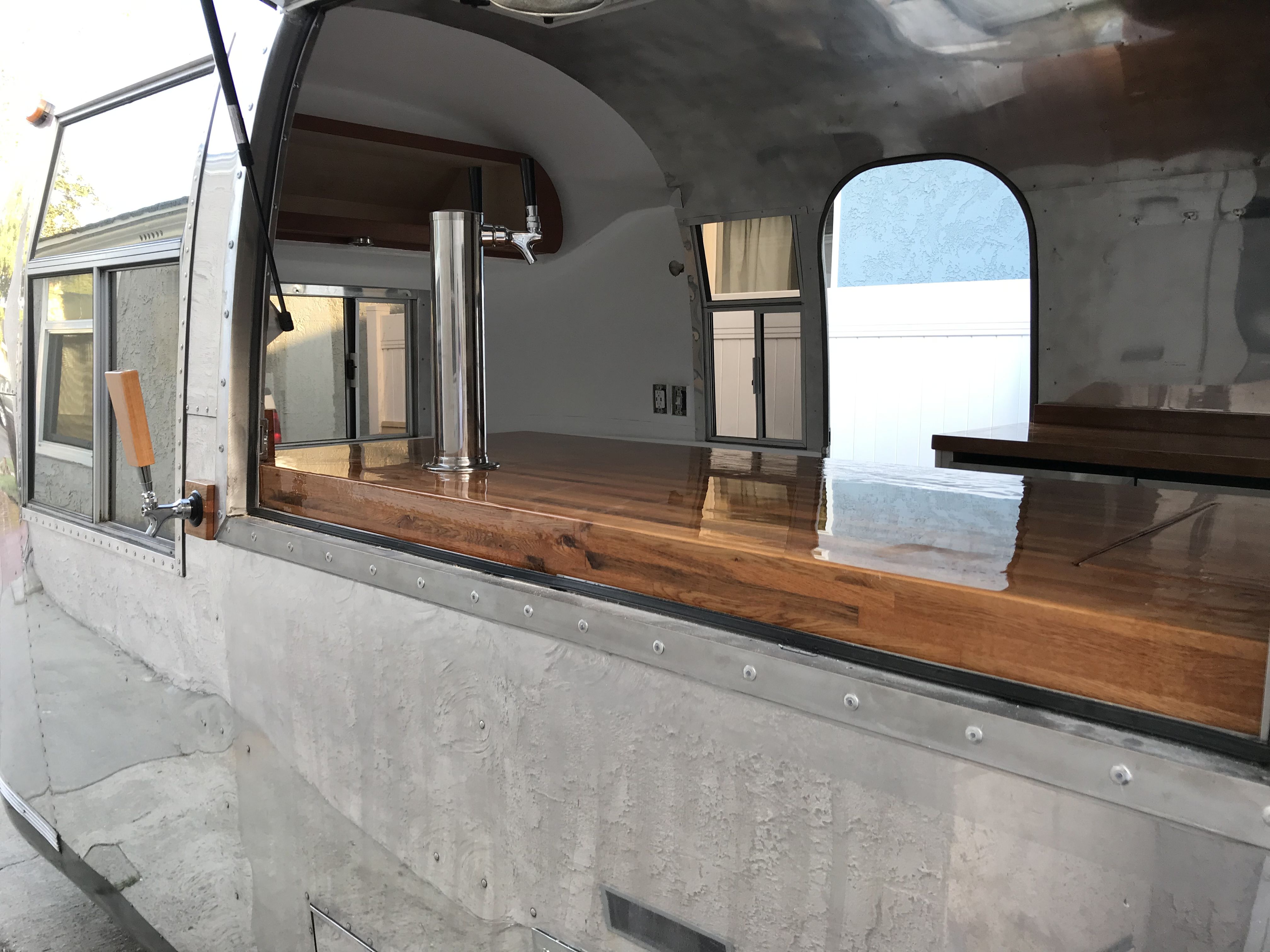 Airstream - Mobile Bar for Mauka to Makai RV Renovations in Los Angeles, CA