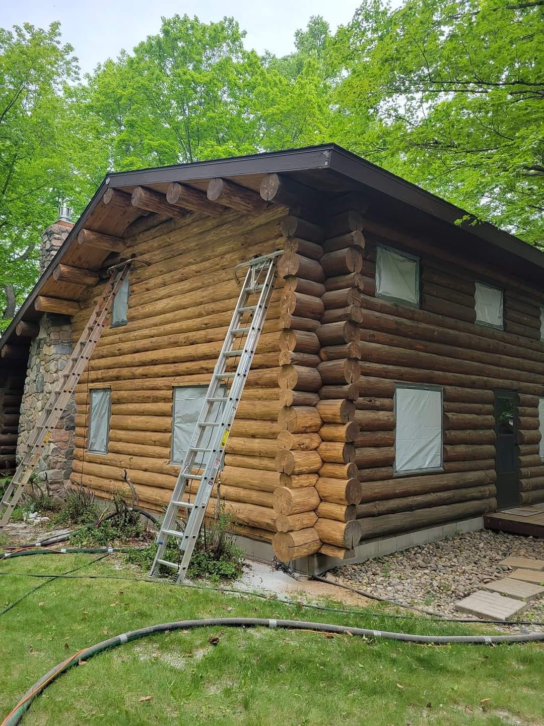 All Photos for 218 Painting & Log Restoration LLC in Britt, MN