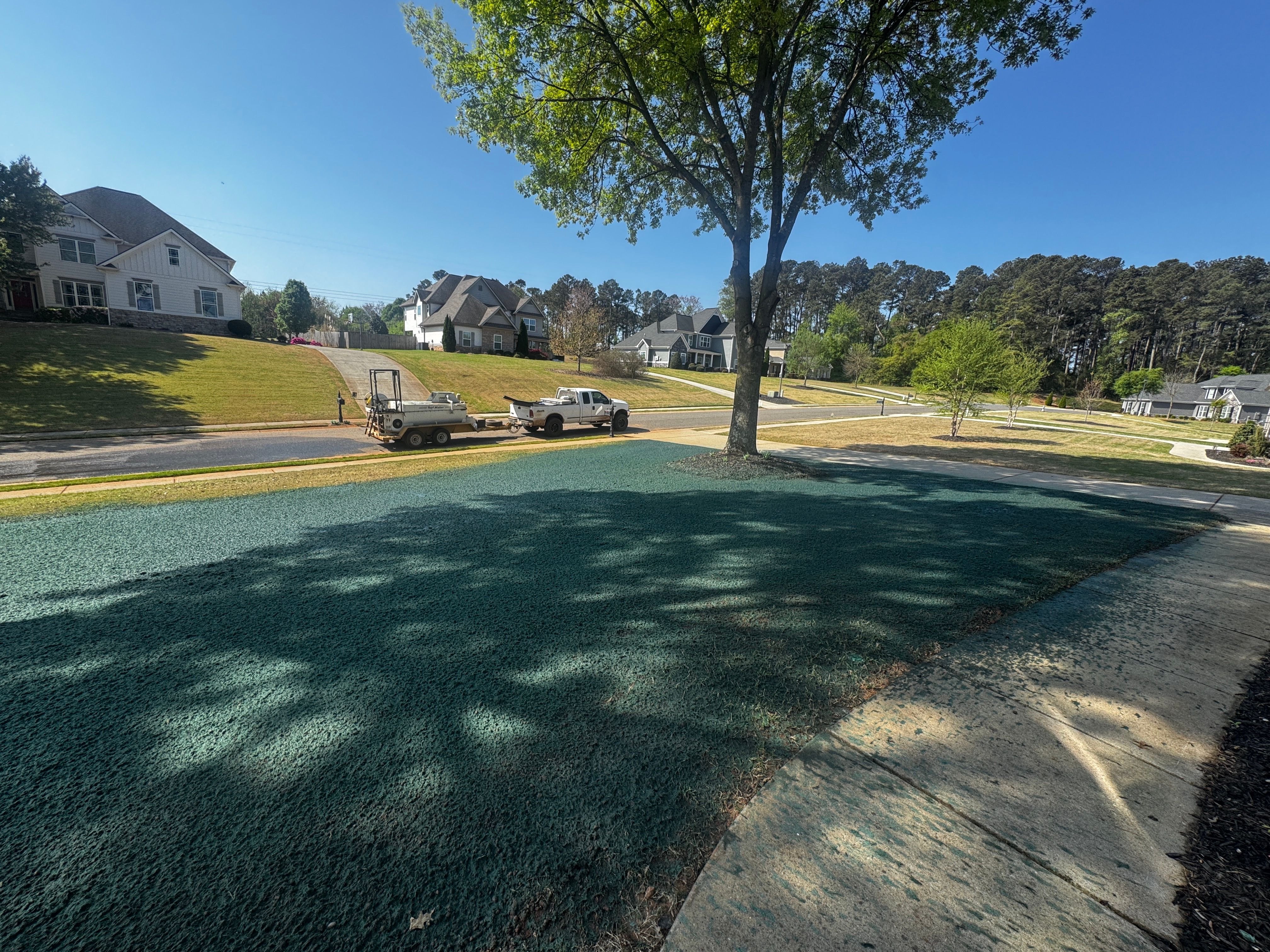 All Photos for Deeply Rooted Lawns – Hydroseeding & Sod Installation Services in Winder, GA
