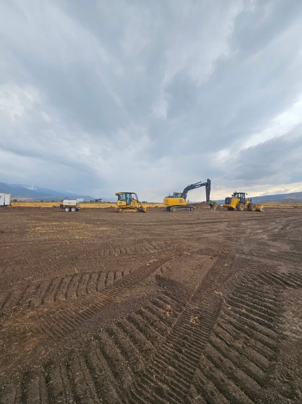 Excavating for DL Dirtworks LLC in Ephraim, UT