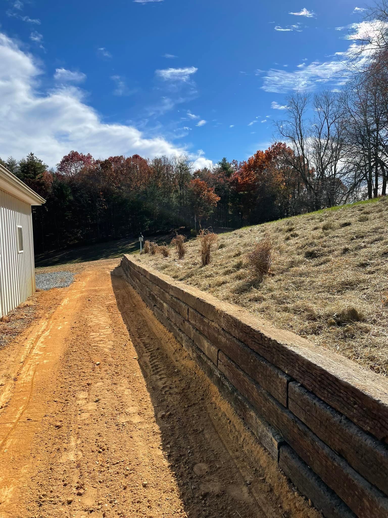 Excavating for Old South Grading in Glade Valley, NC