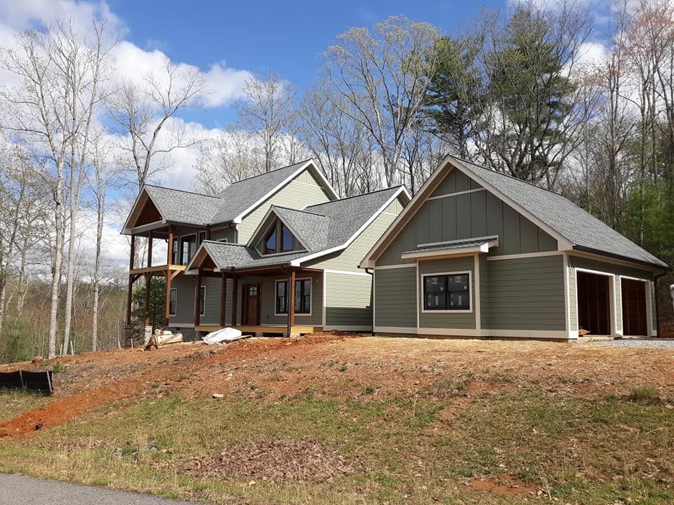 New Home Construction for Kevin Terry Construction LLC in Blairsville, Georgia