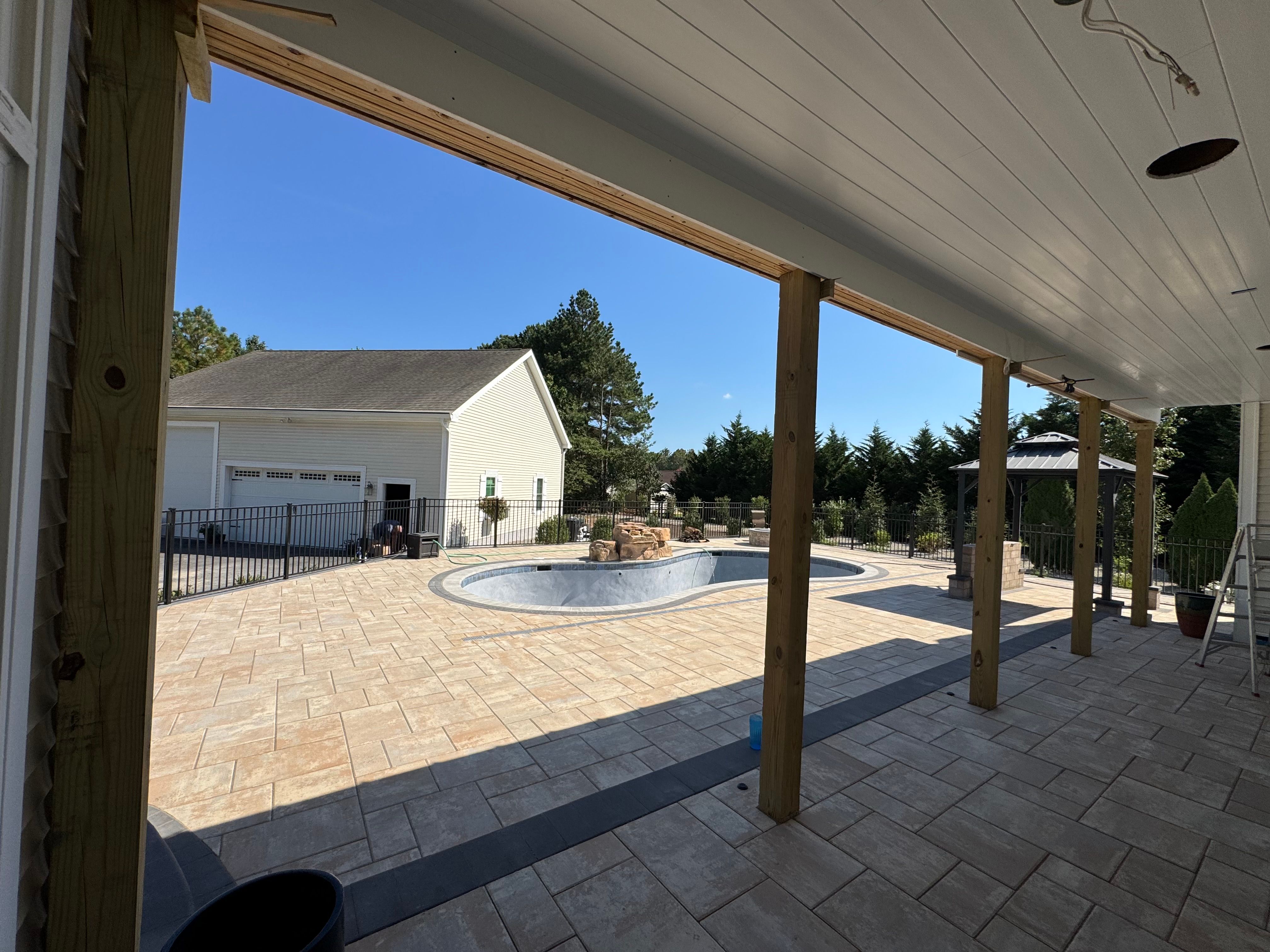 Patio Design & Construction for Broker Post Ground Crew in Sussex County, DE