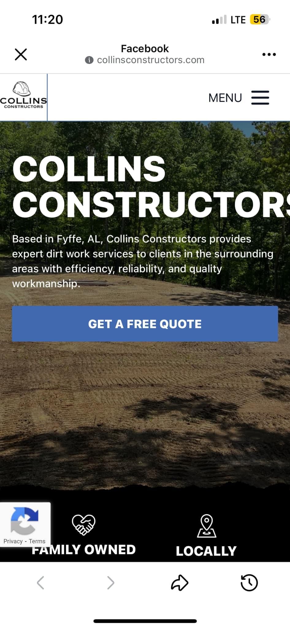  for Collins Constructors in Fyffe, AL