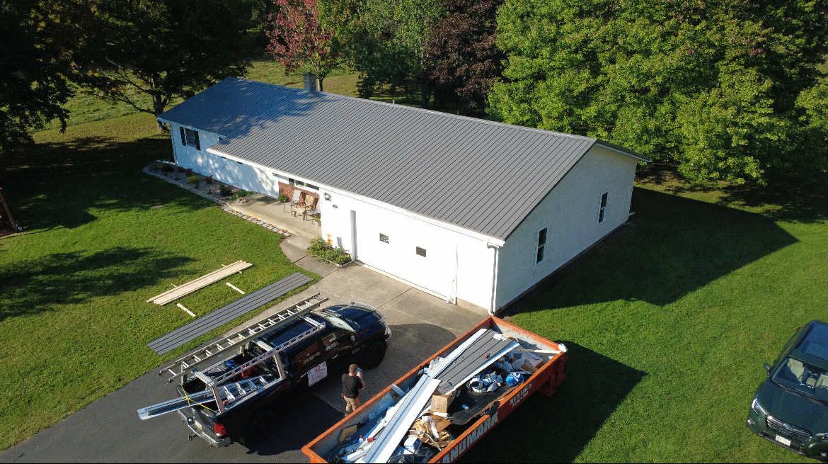 Roofing Installation for RFK Contracting in Wolcott, NY