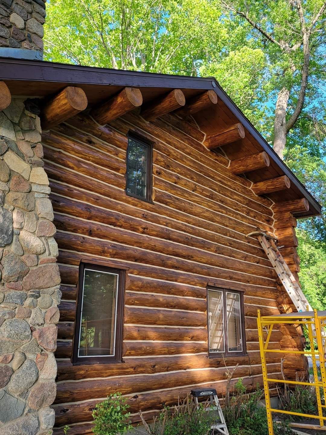 All Photos for 218 Painting & Log Restoration LLC in Britt, MN