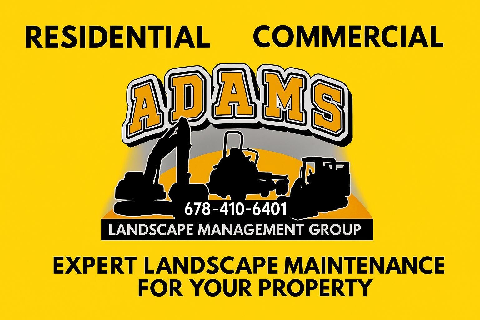  for Adams Landscape Management Group LLC. in Loganville, GA