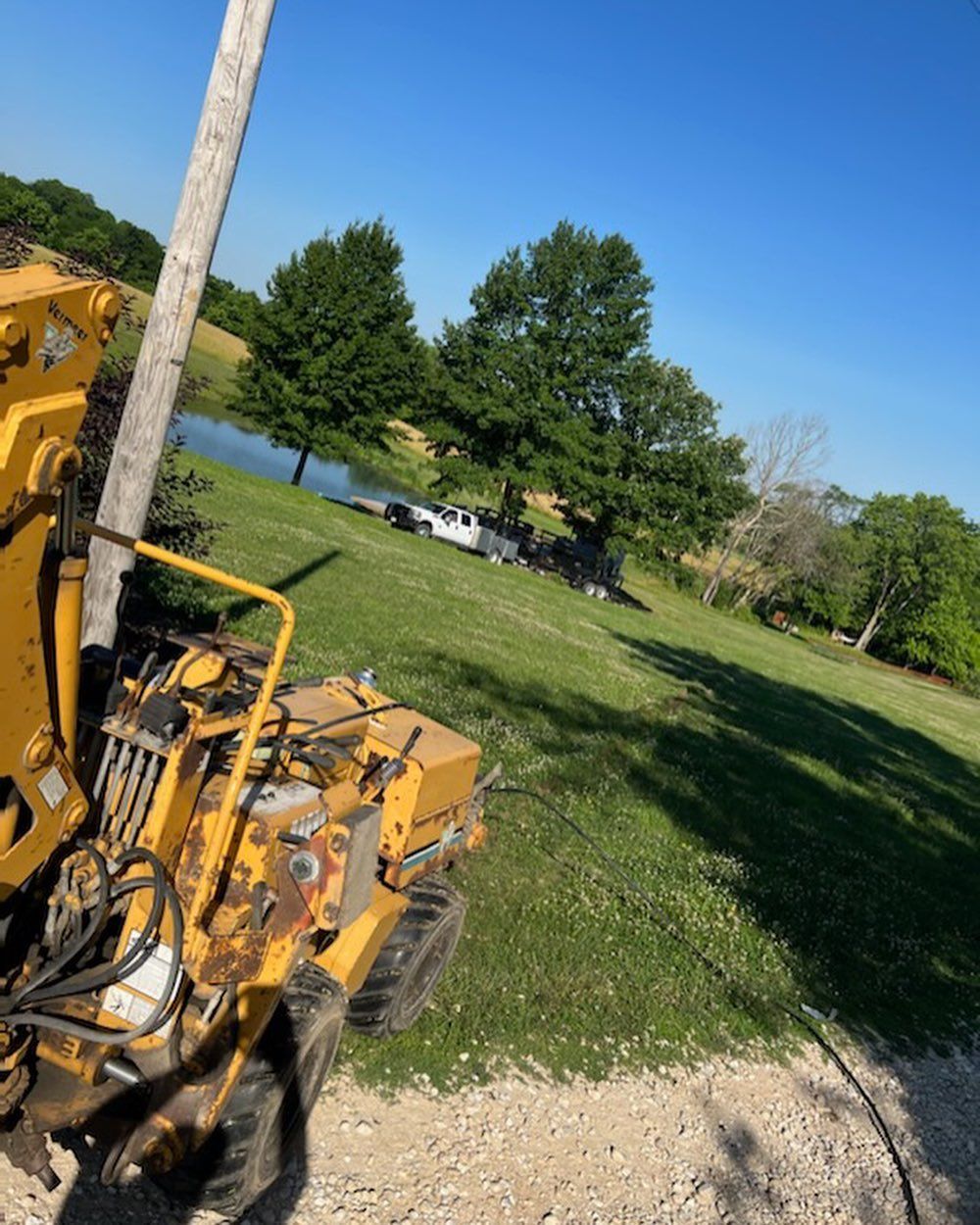 Excavating for PATCO Underground in Canton, MO