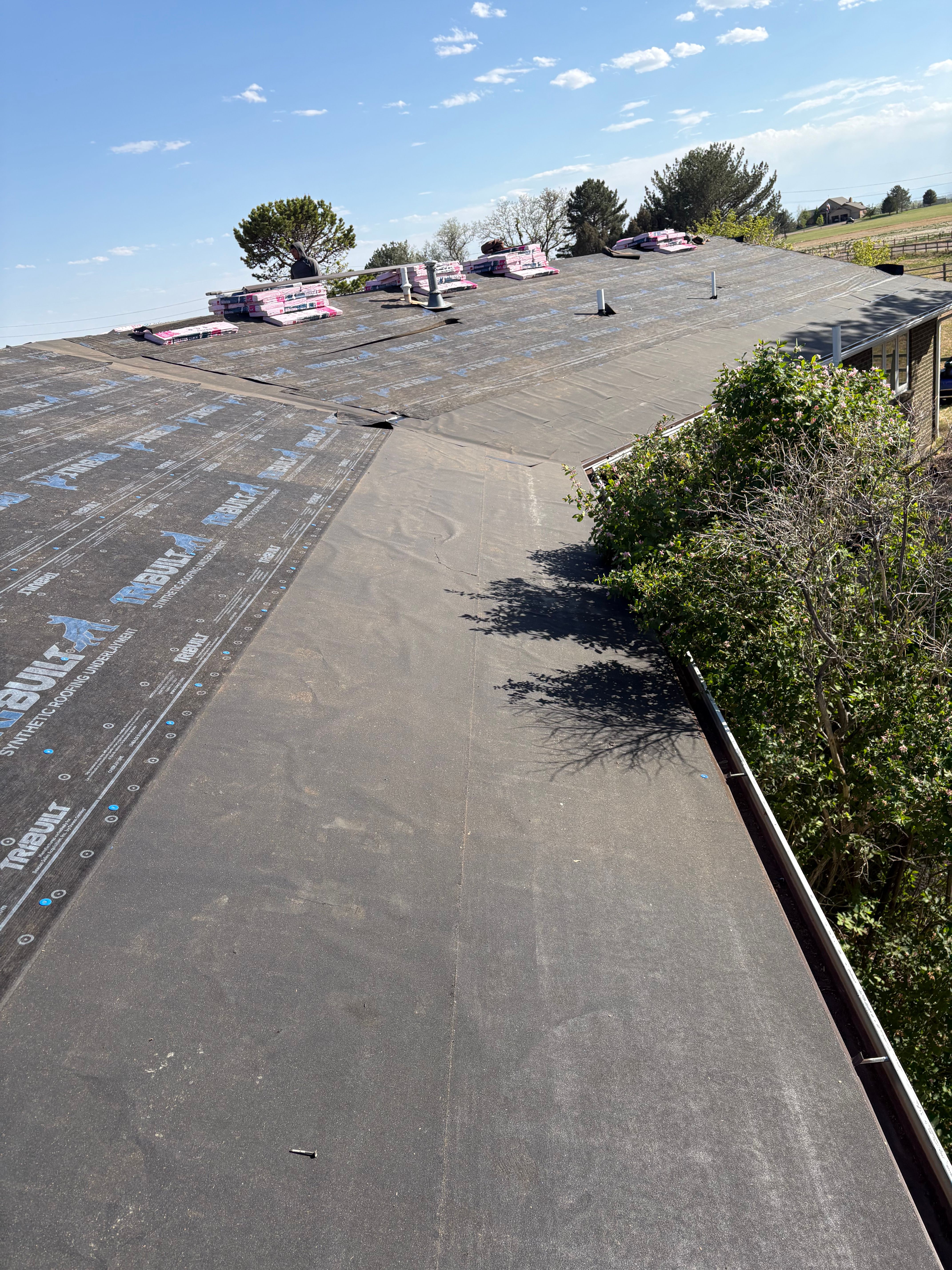 In production for Divine Roofing LLC in Severance, CO