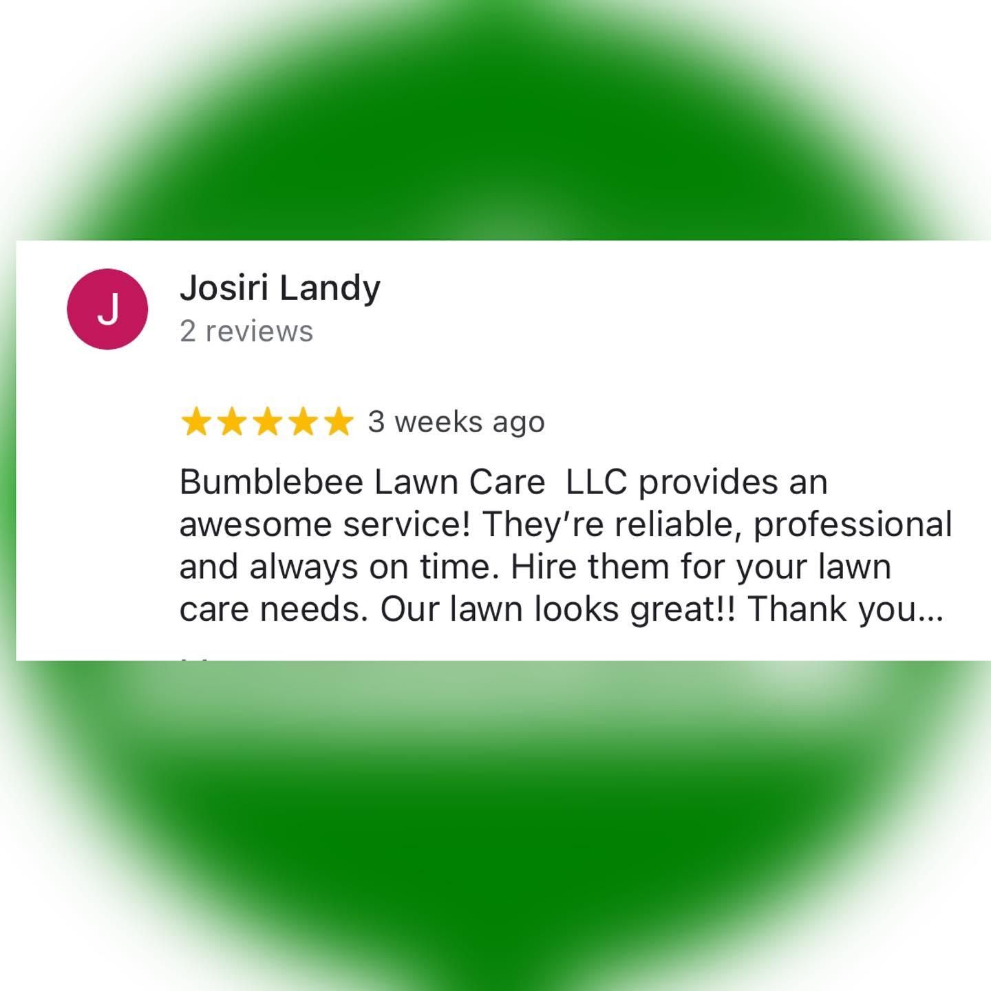 Reviews for Bumblebee Lawn Care LLC in Albany, New York