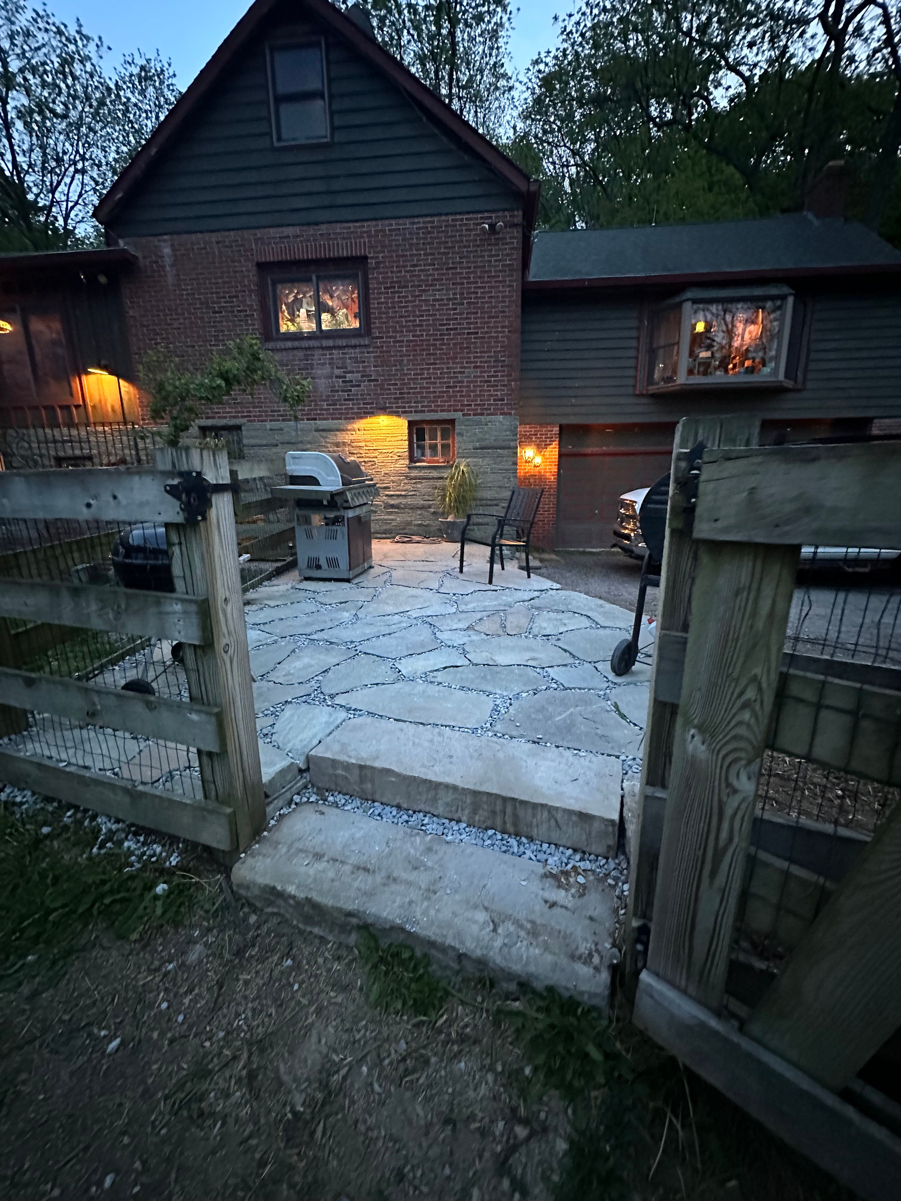 Natural stone masonry  for Wantage Fence & Stonework, LLC in Wantage, New Jersey