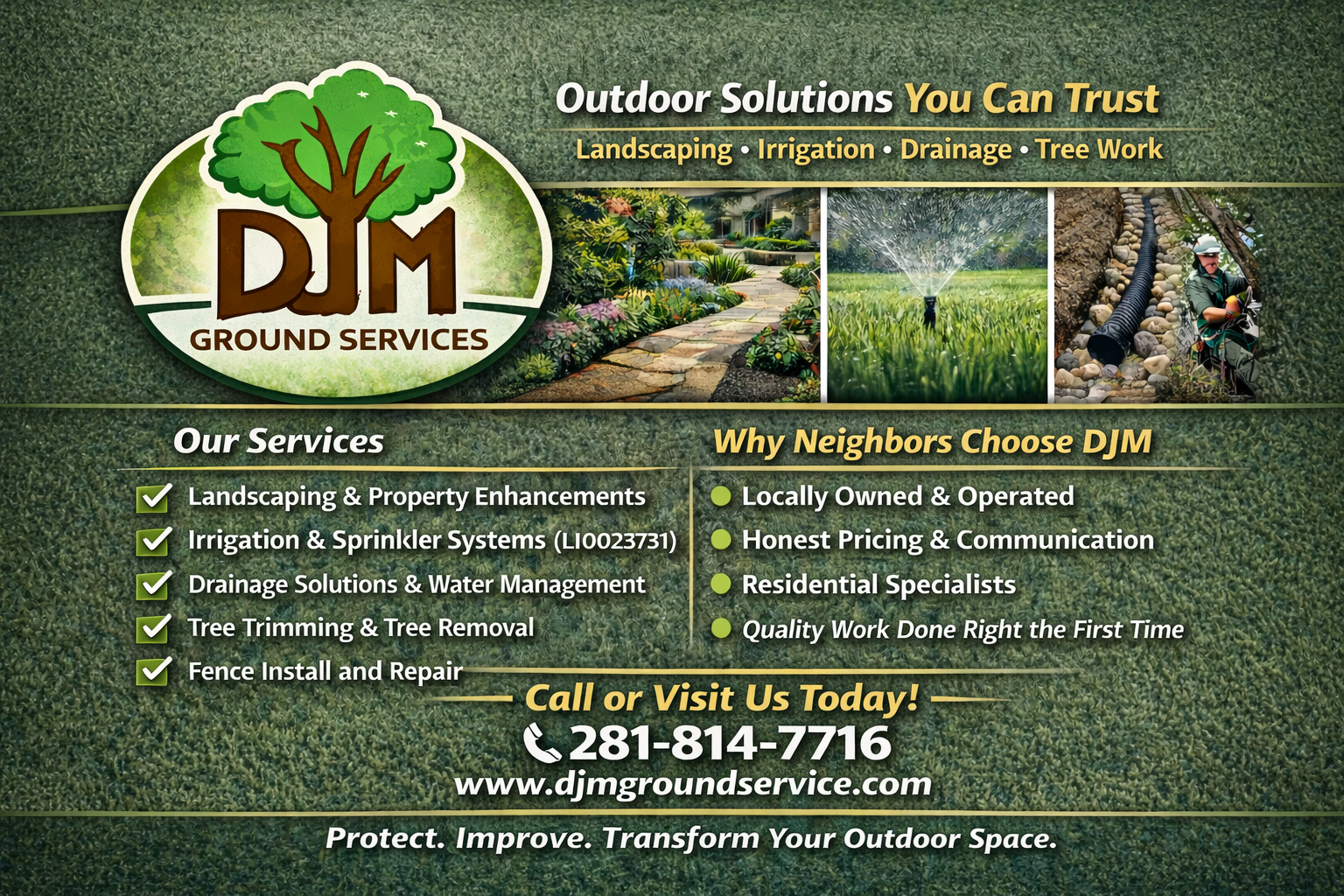  for DJM Ground Services in Tomball, TX