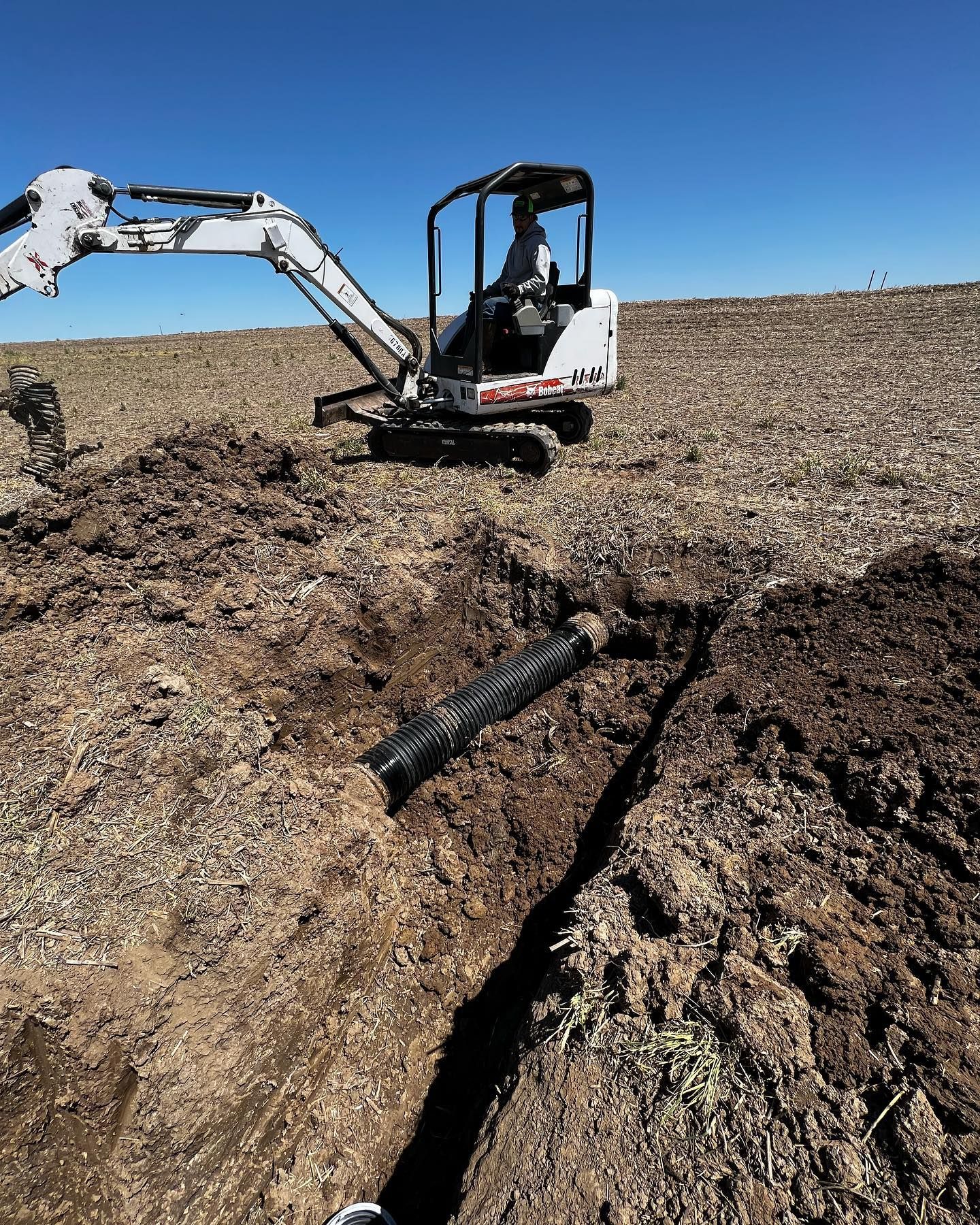 Excavating for PATCO Underground in Canton, MO