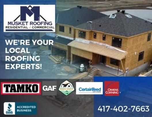  for Musket Roofing in Neosho, MO