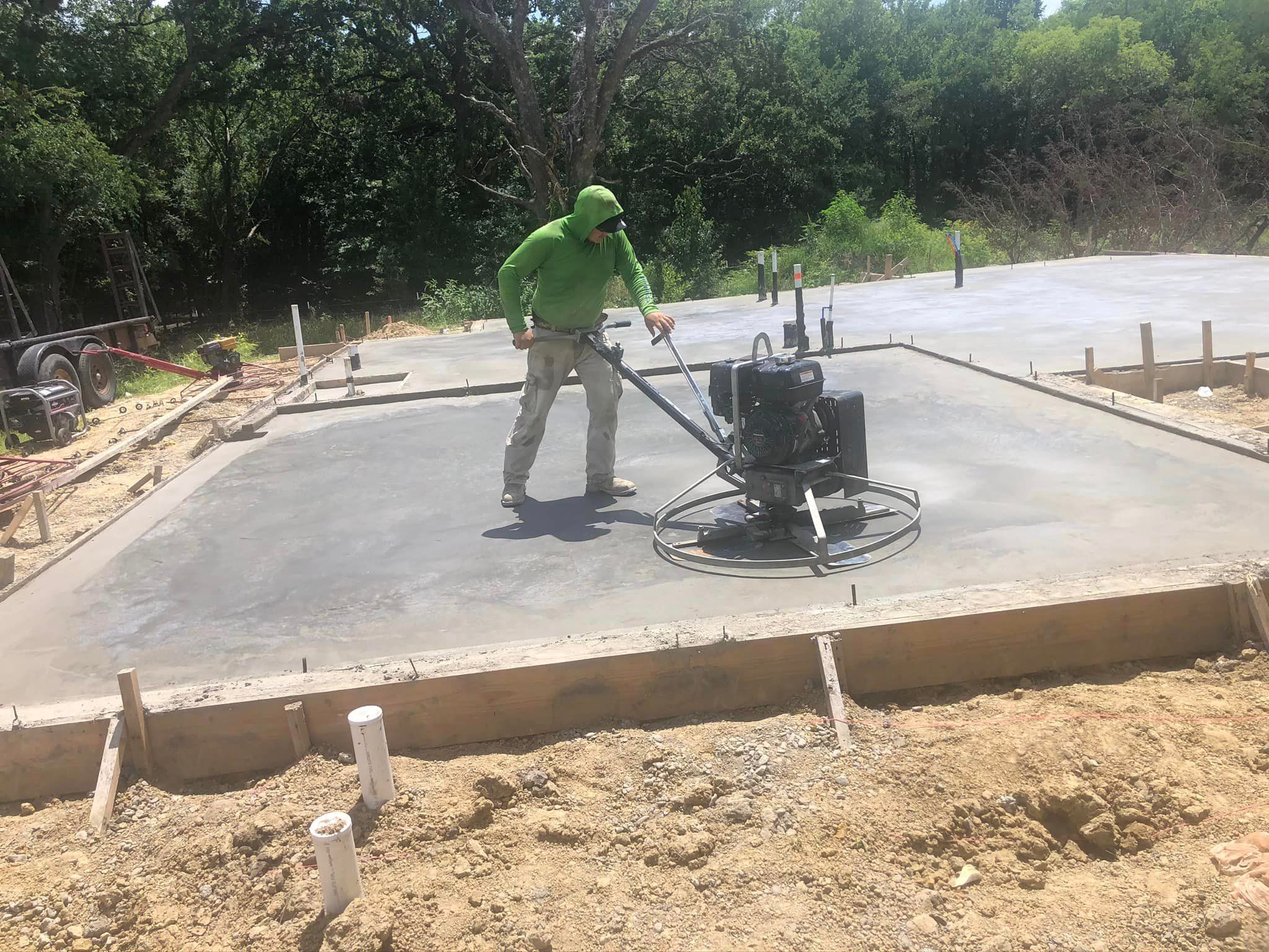 Concrete Work for JCL Concrete LLC in Streetman, TX