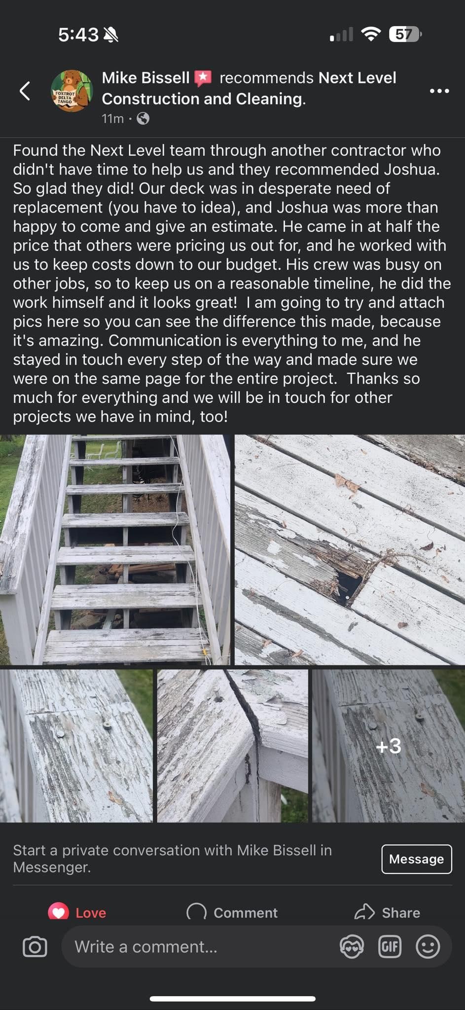 All Photos for Next Level Construction and Cleaning in Saco, ME