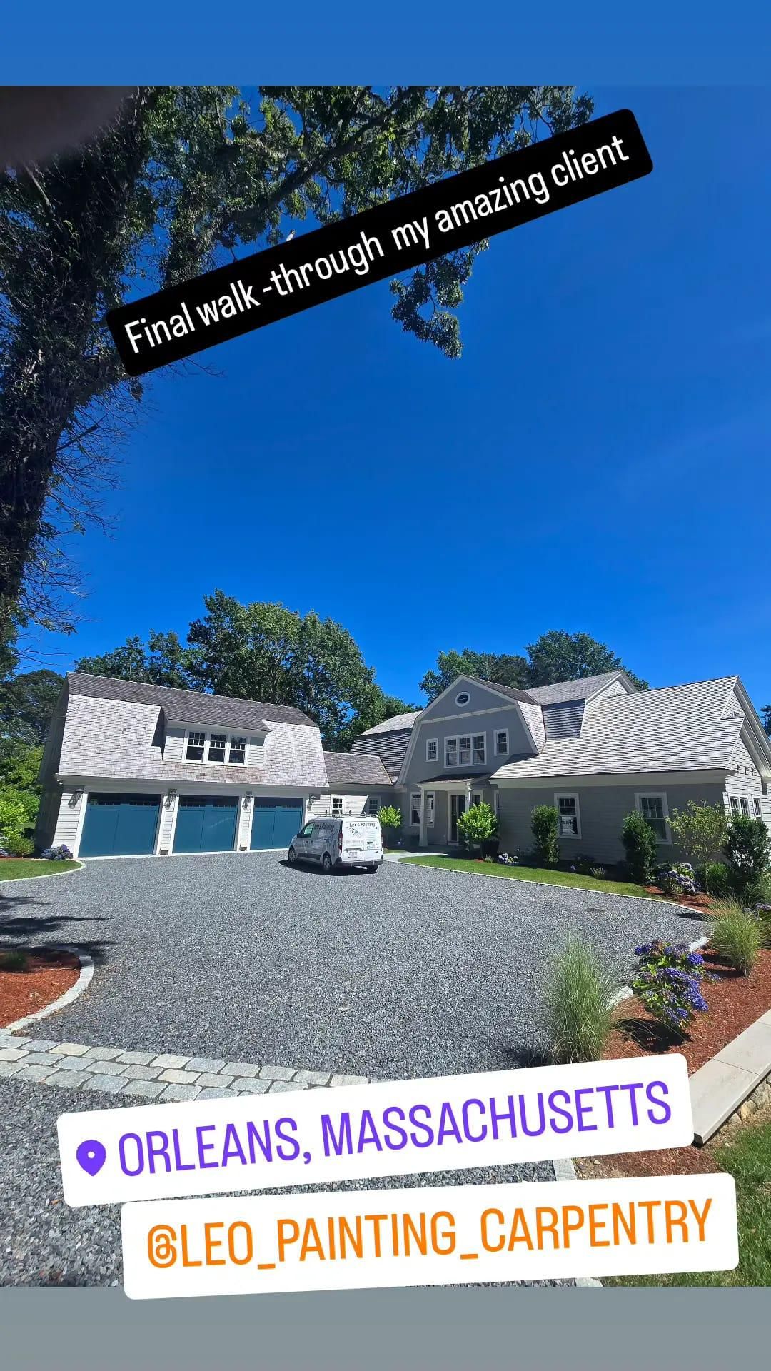  for Leo's Painting and carpentry services  in All of Cape cod, MA