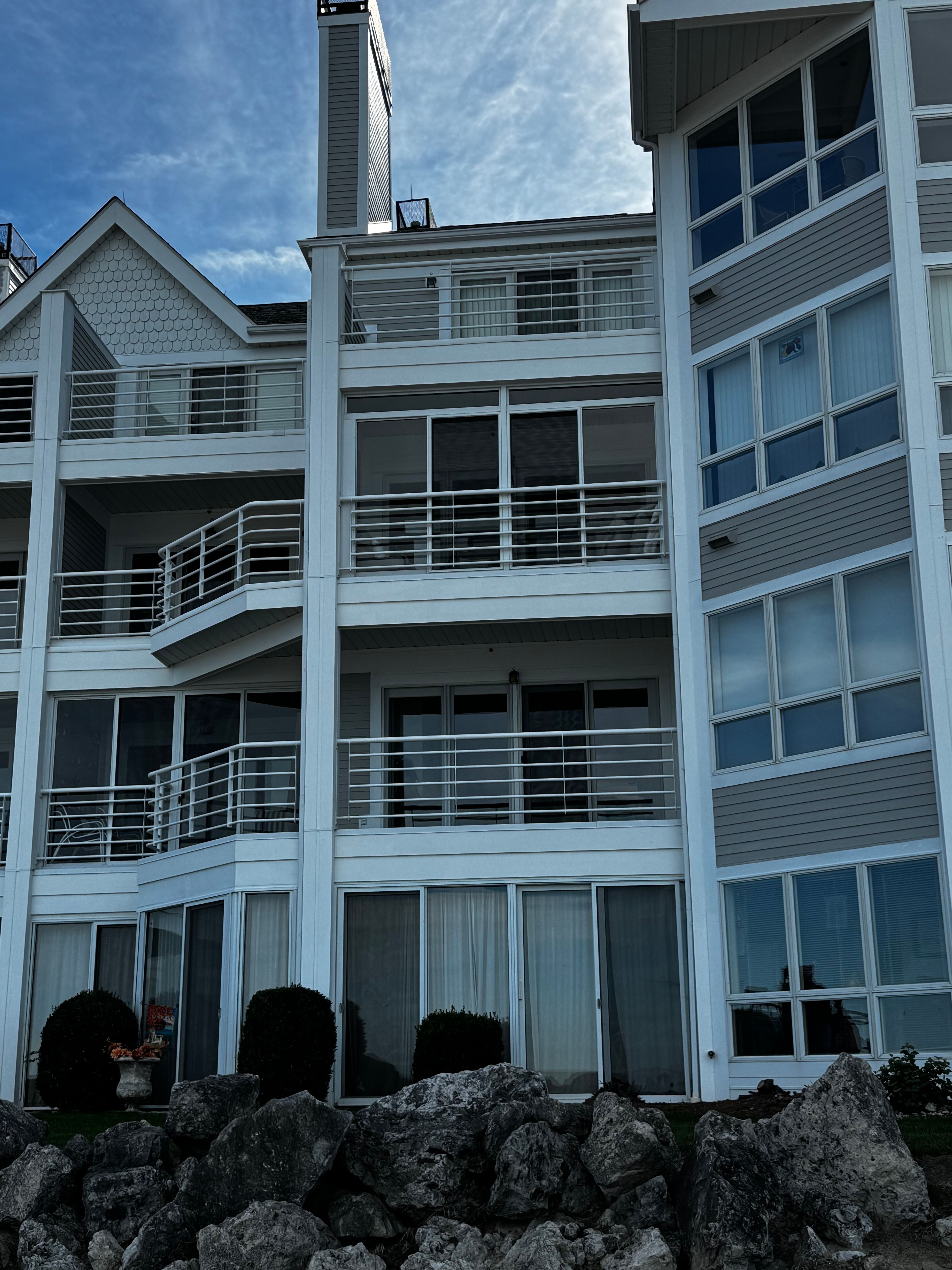 Exterior painting for Erie Builders & Construction in Sandusky, OH