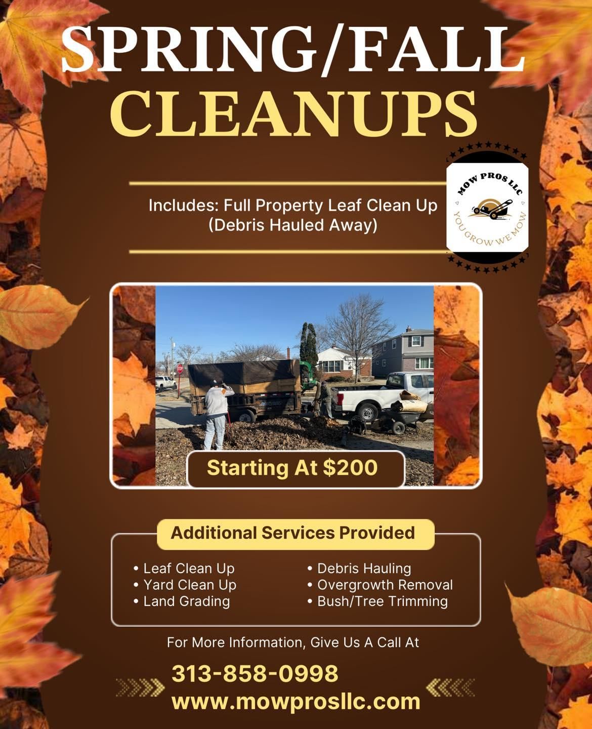  for Mow Pros in Westland, MI