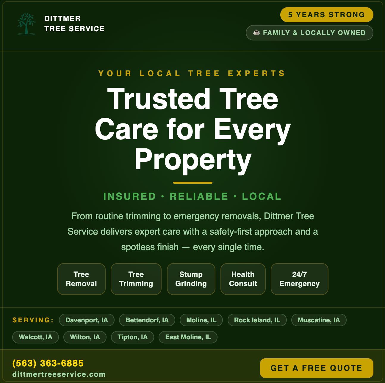 All Photos for Dittmer Tree Service in Davenport, IA