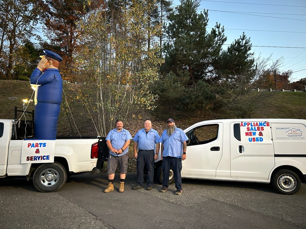 for C & D Appliance Warehouse in Tamaqua, PA