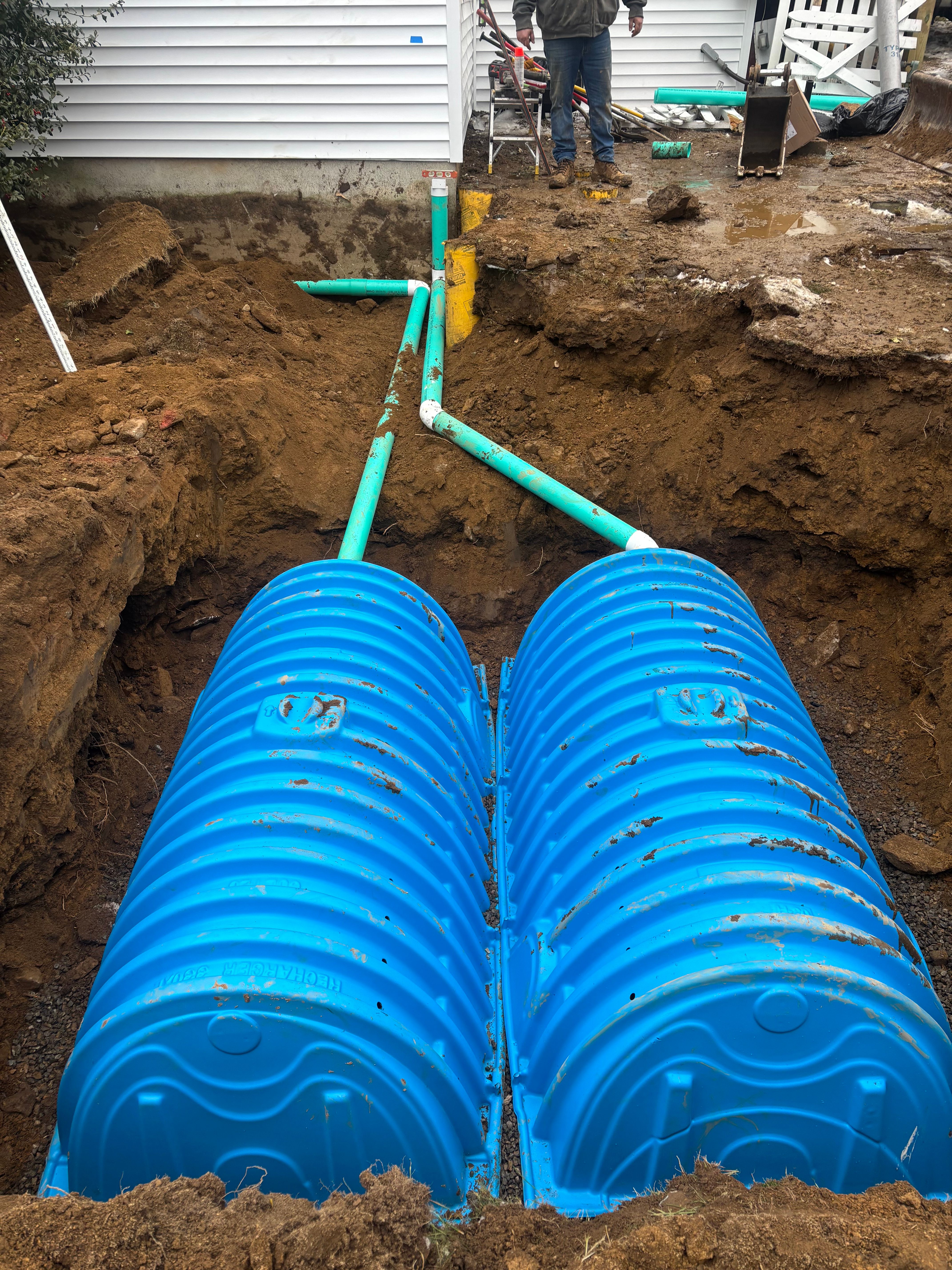 Water retention systems and drainage for Davis Services  in Bethany, CT