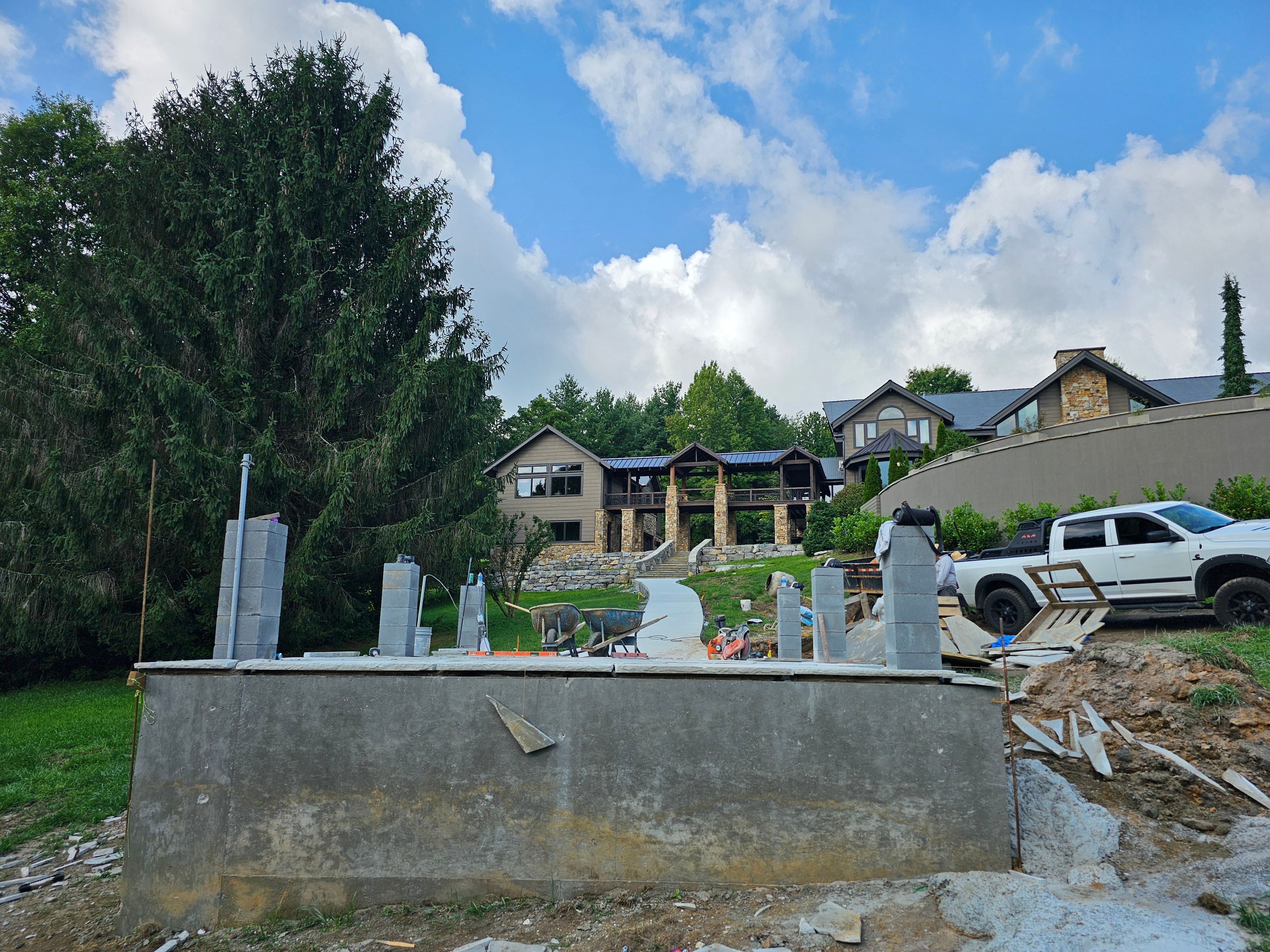  for Acosta's Stone work in Hendersonville, NC