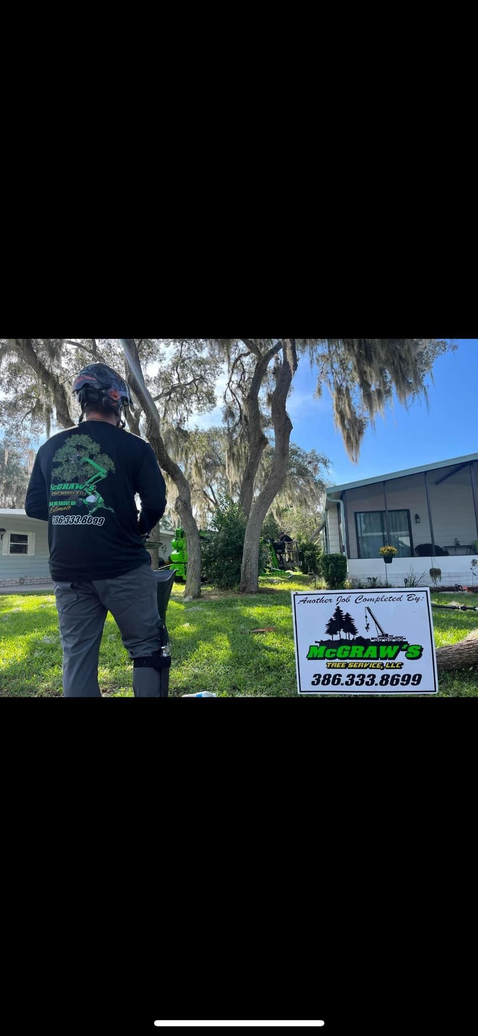  for McGraw’s Lawn and Tree Service in DeLand, FL