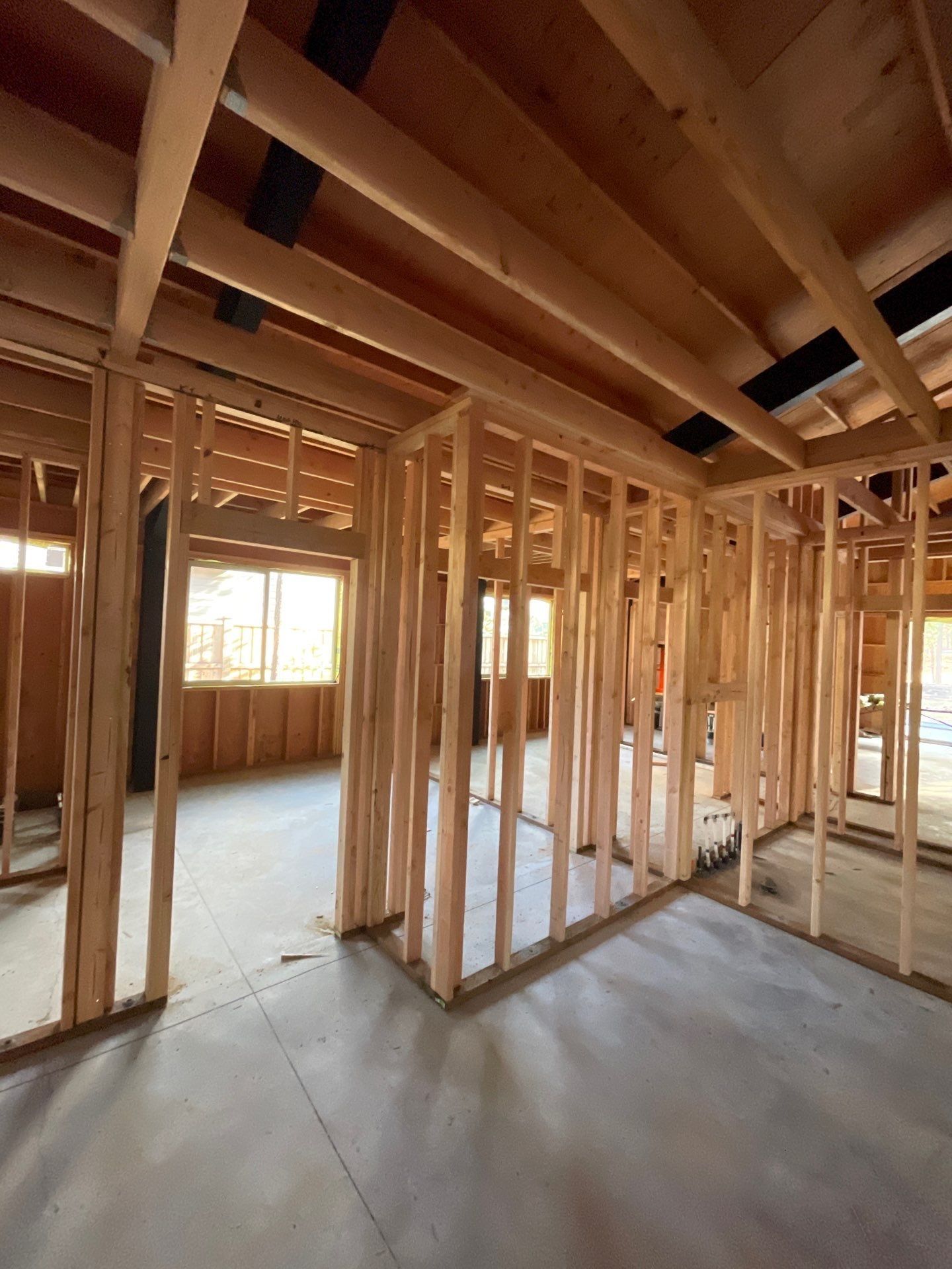 Framing for TJR Concrete and Construction in Bend, OR
