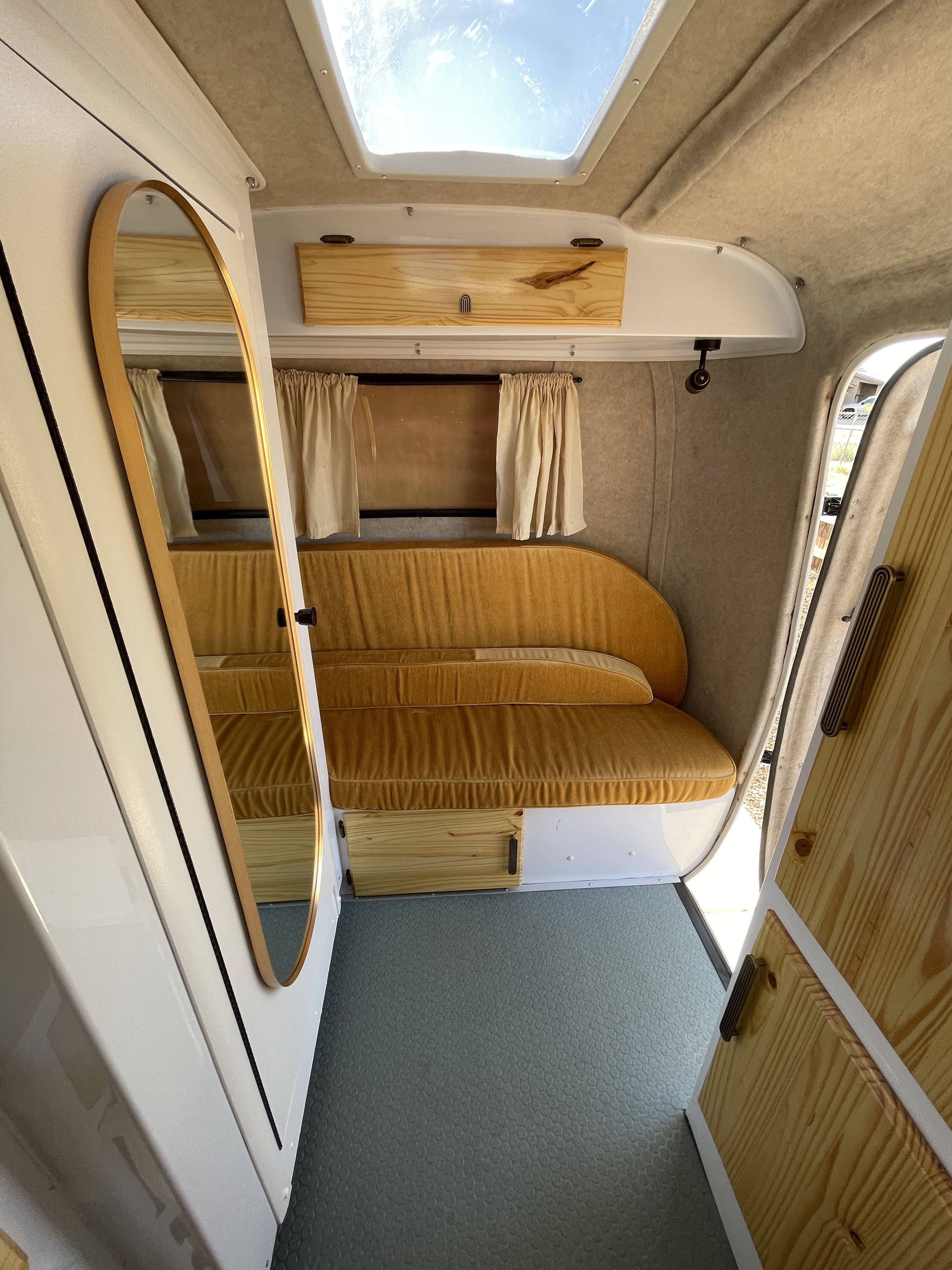 Scamp Travel Trailer for Mauka to Makai RV Renovations in Los Angeles, CA