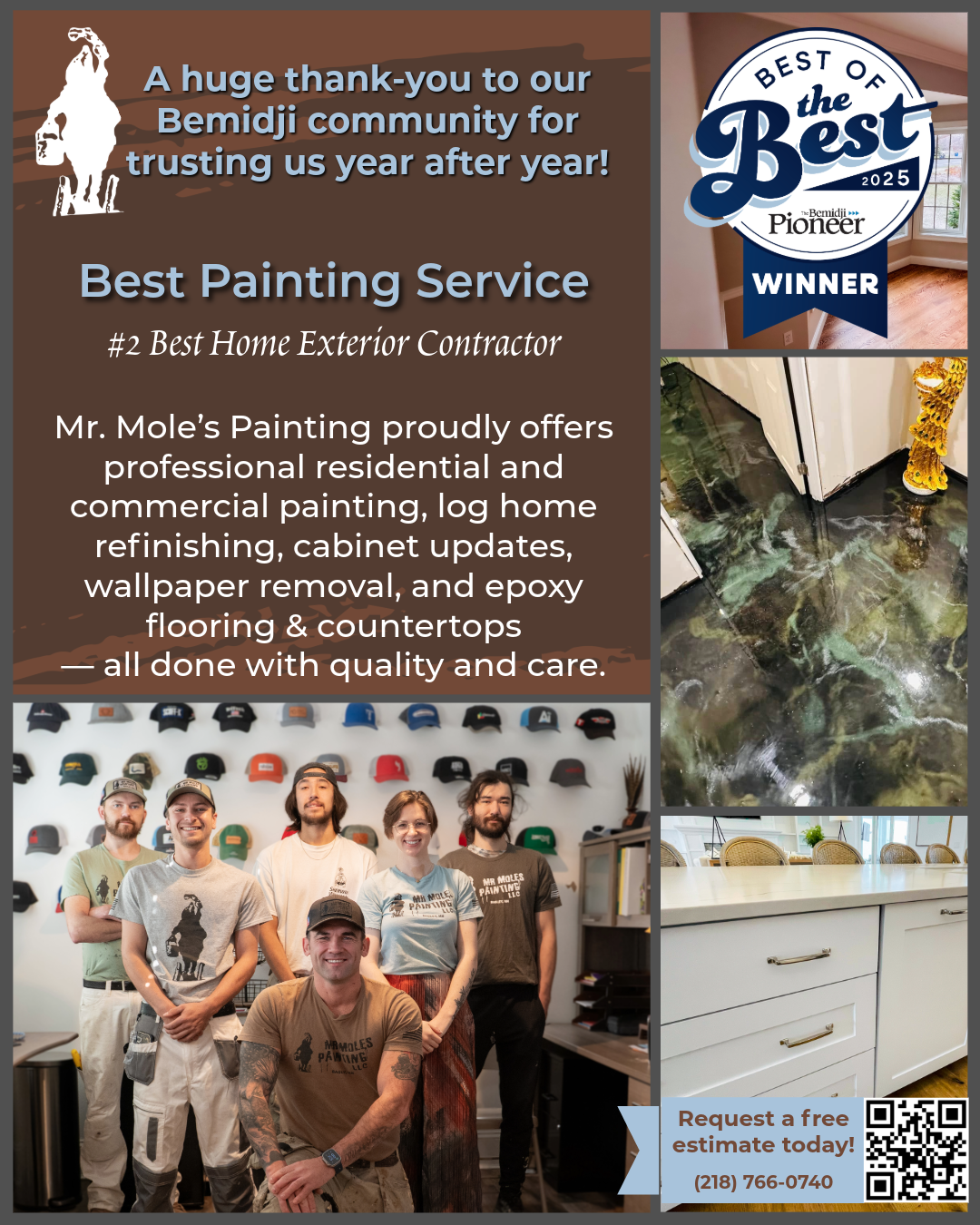 All Photos for Mr. Mole's Painting in Bemidji, MN