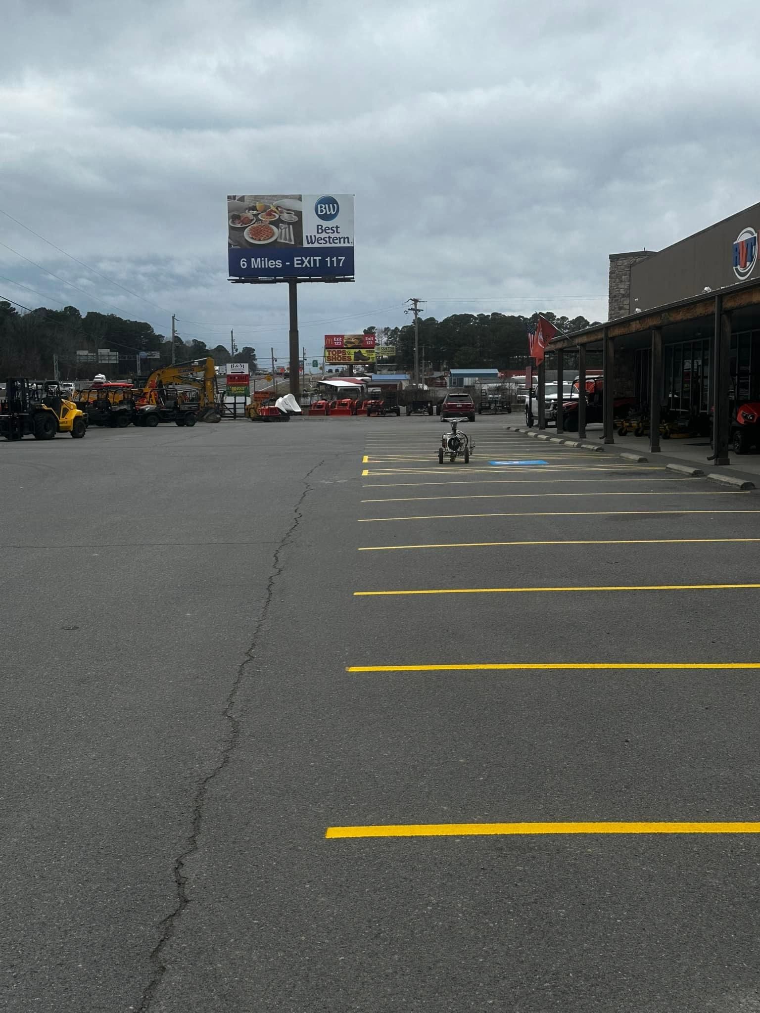 All Photos for Straight Line Striping in Little Rock, AR