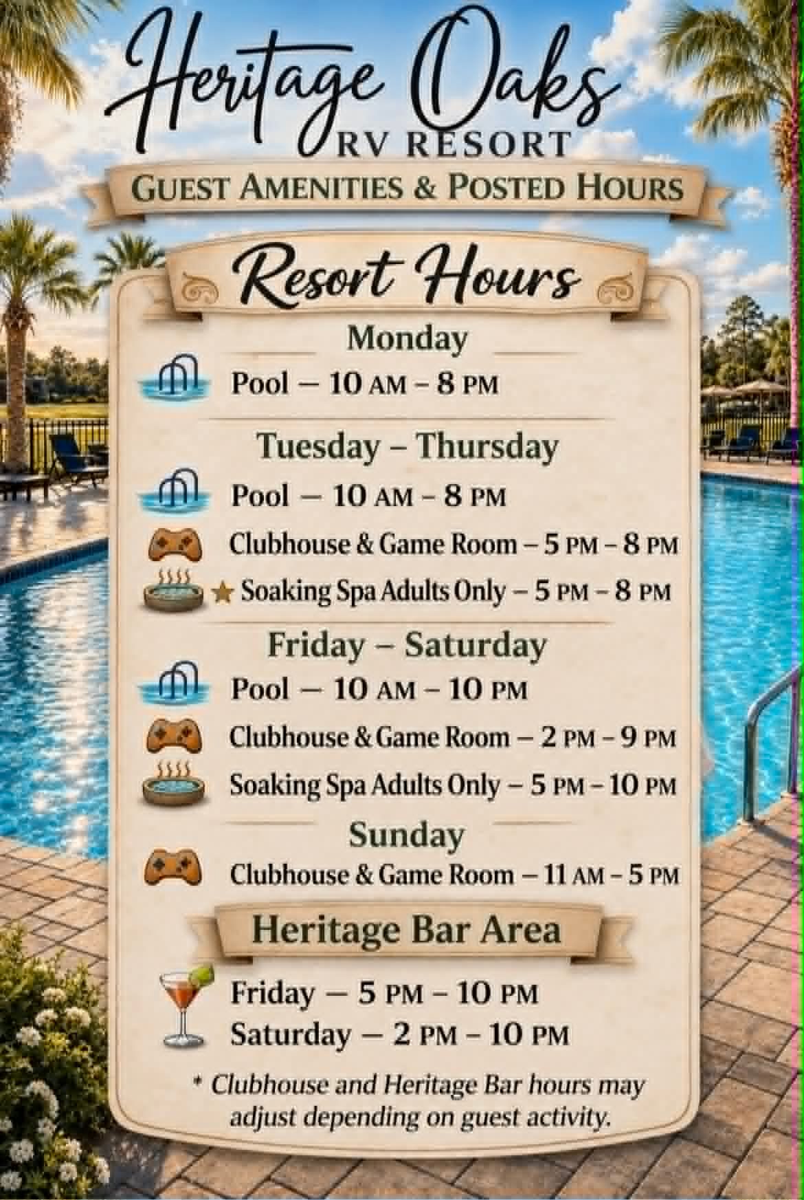 All Photos for Heritage Oaks RV Resort in Wellborn, FL