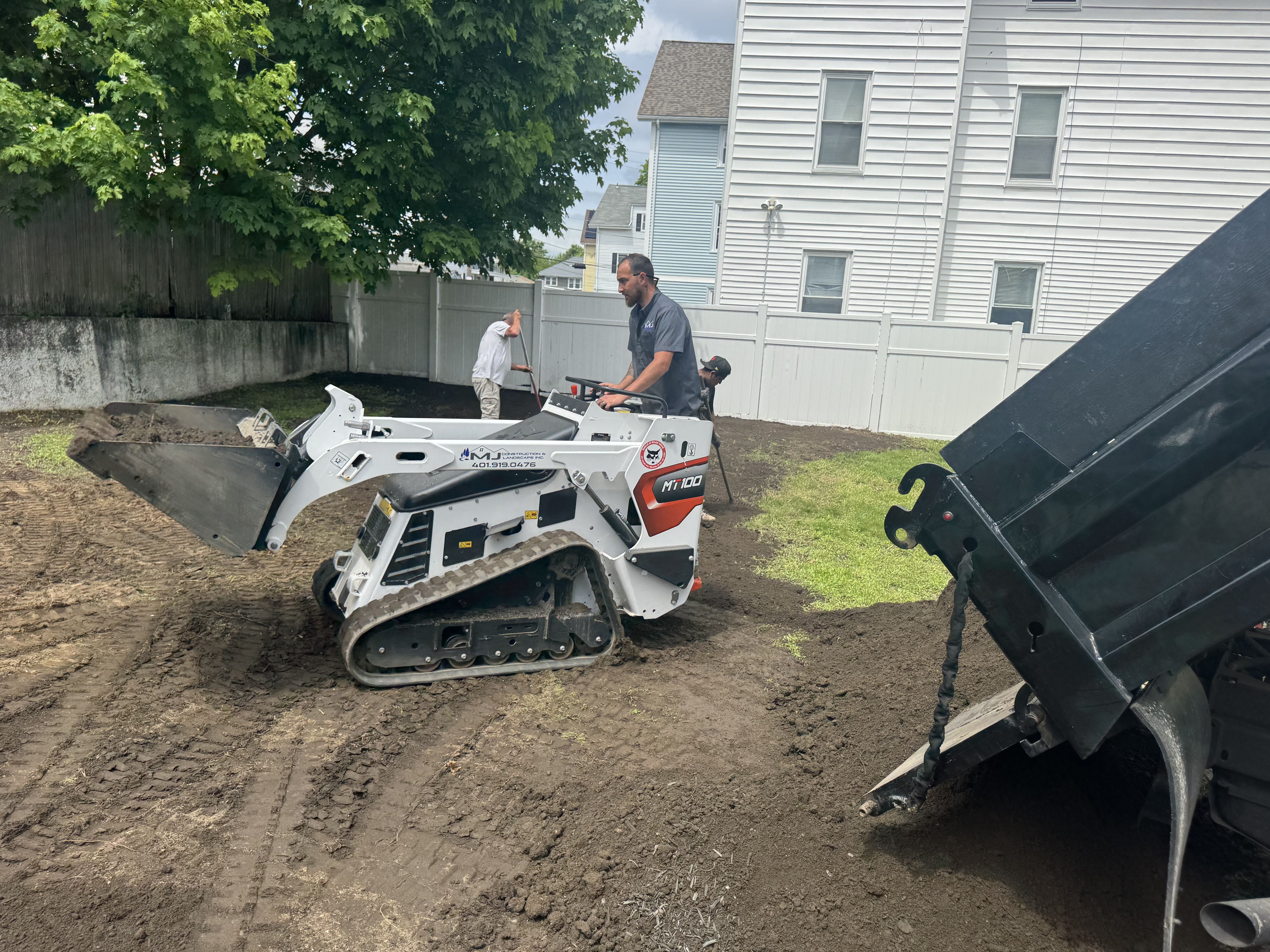  for M.J. Construction & Landscape INC in Bristol, RI