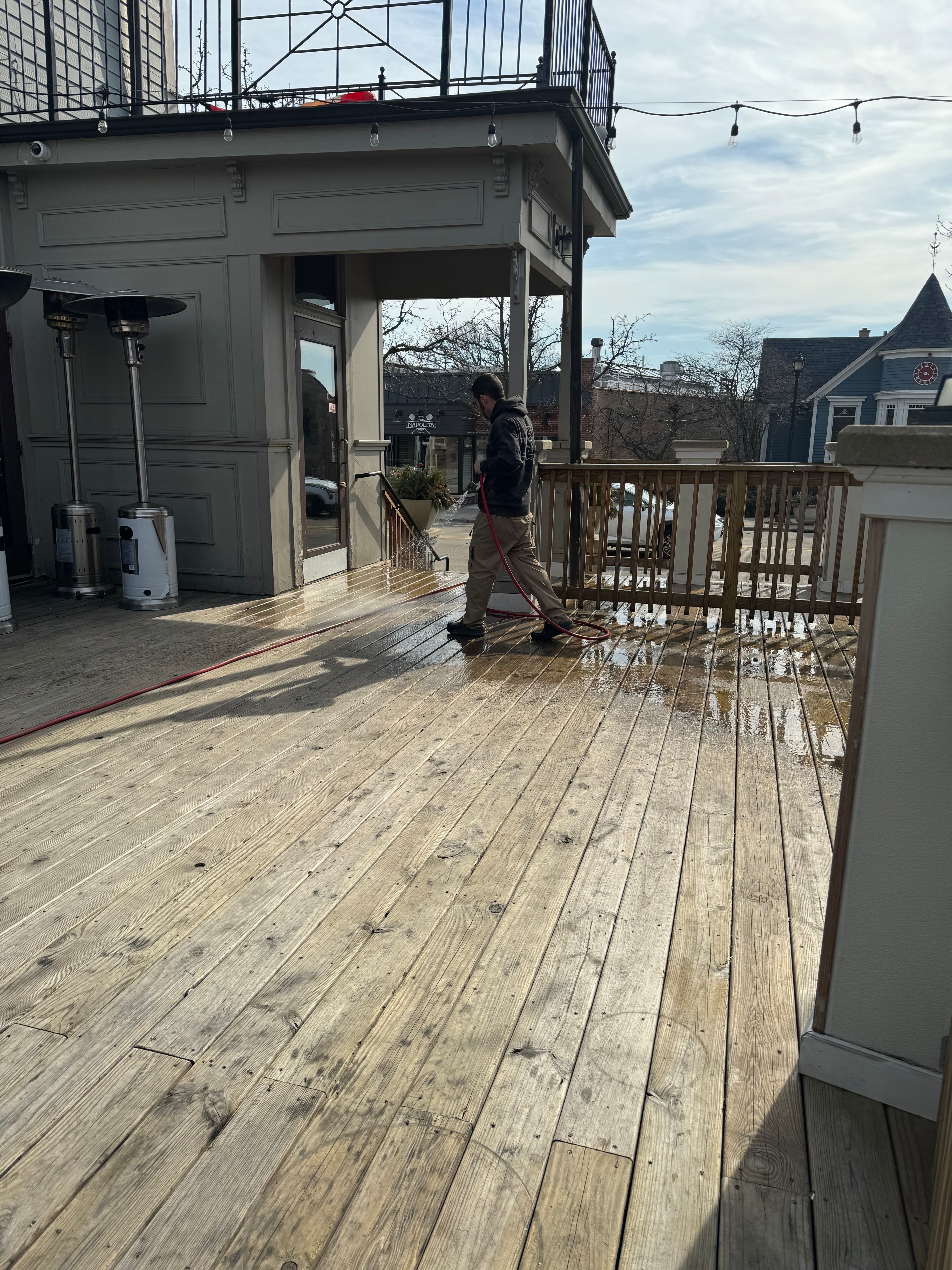 Wood Decks & Fences for Premier Partners, LLC. in Volo, IL