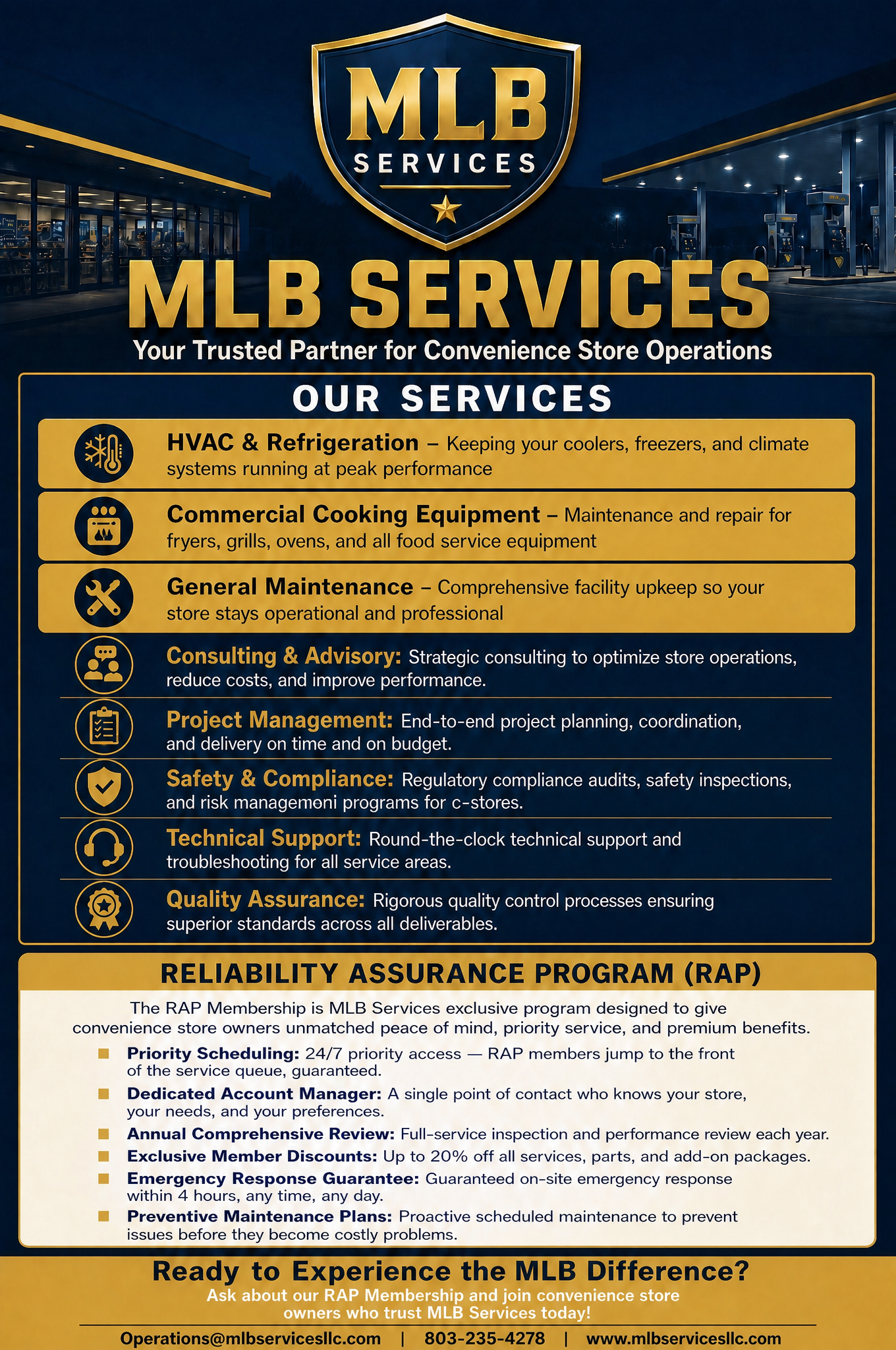  for MLB Services LLC in Kershaw County, SC