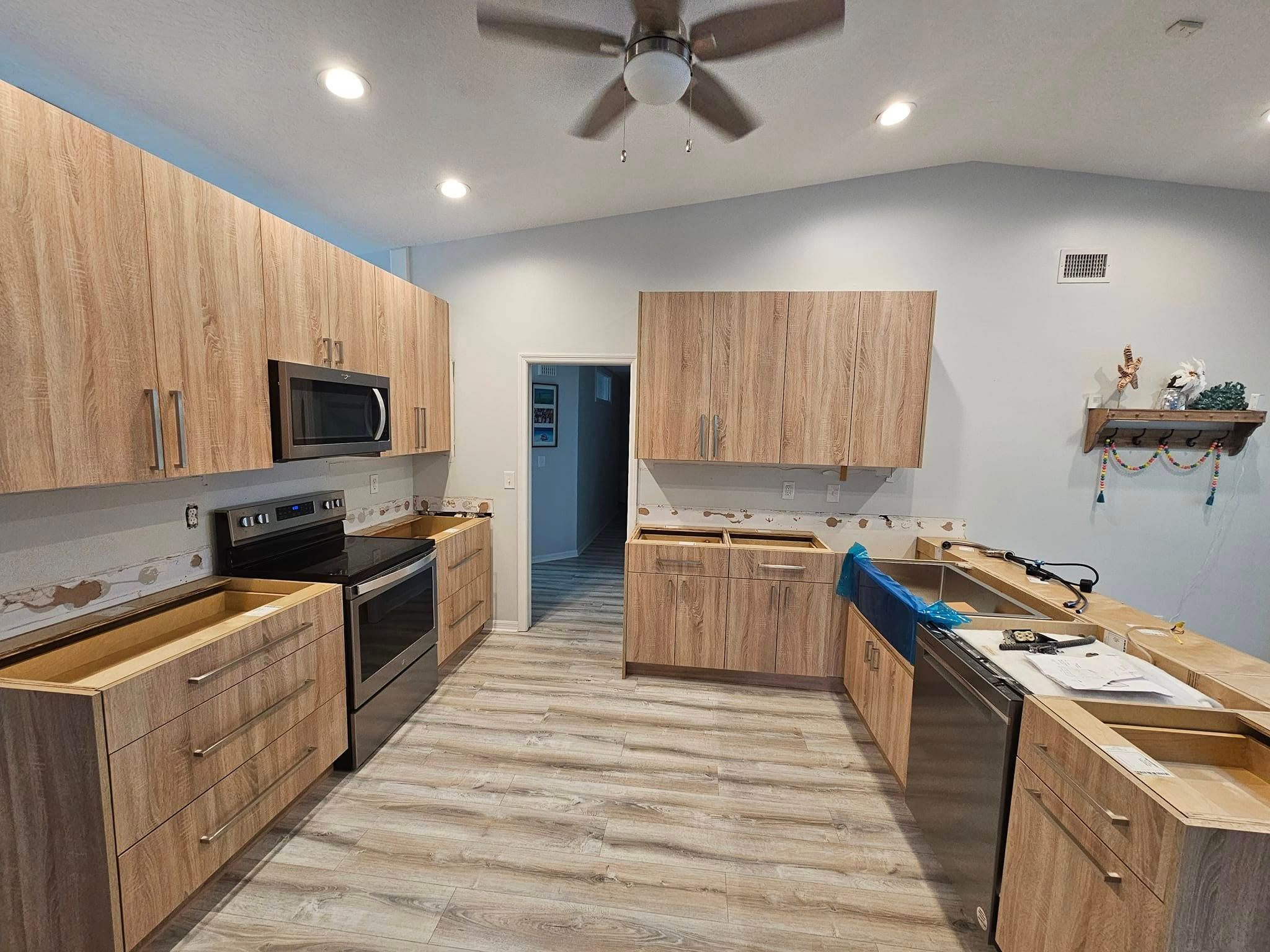 Interior Renovations for DR Cabinetry in Palm Bay, FL