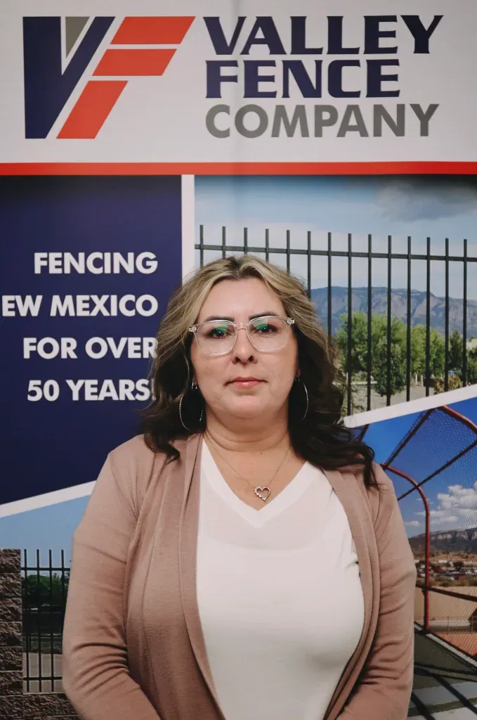 Alysia Ramirez at Valley Fence Company in Rio Rancho, NM