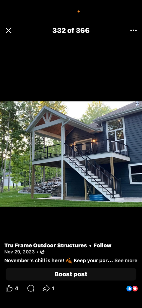  for Tru Frame Outdoor Structures in Menasha, WI